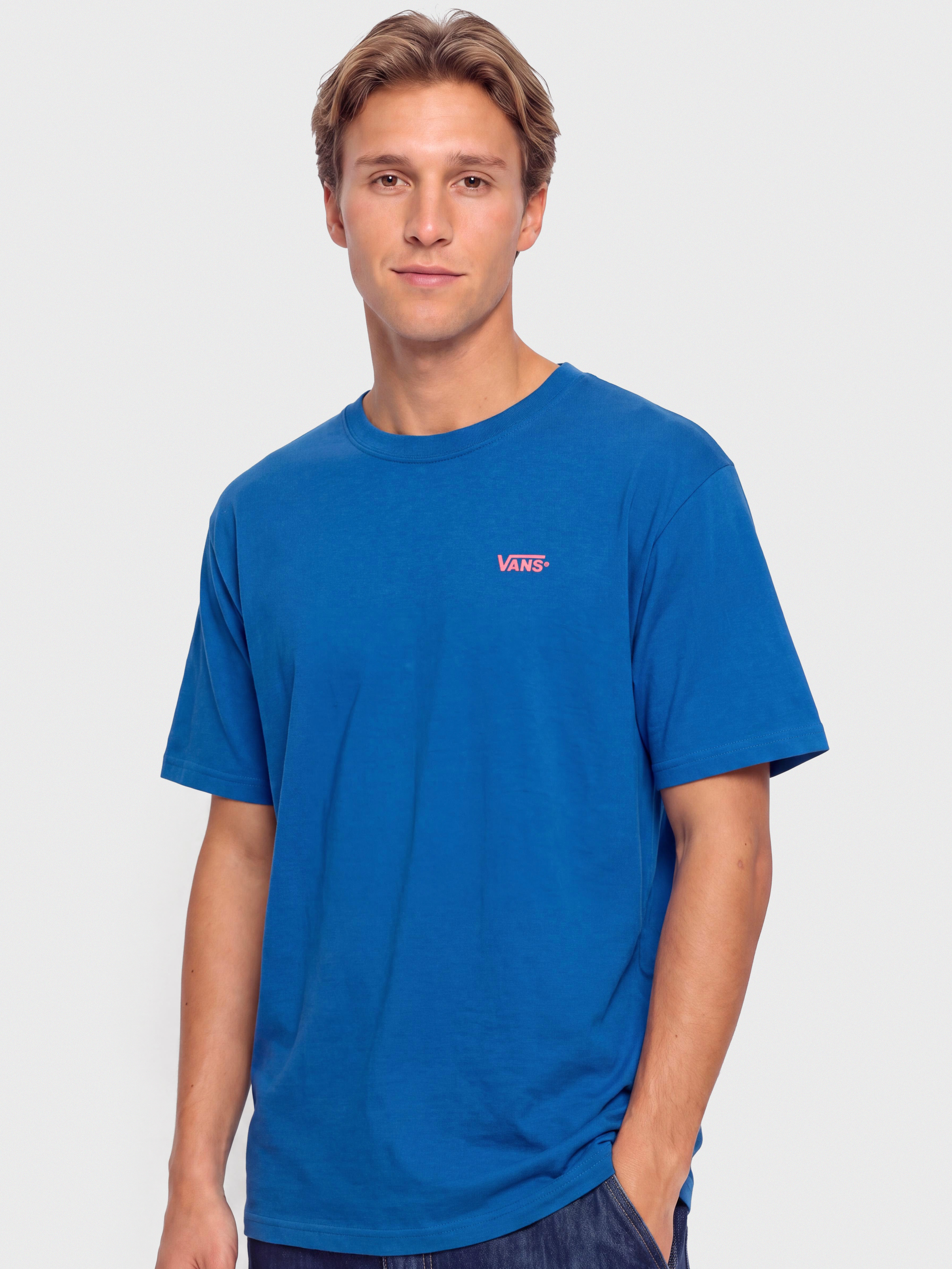 Vans New Left Chest Póló (classic blue)