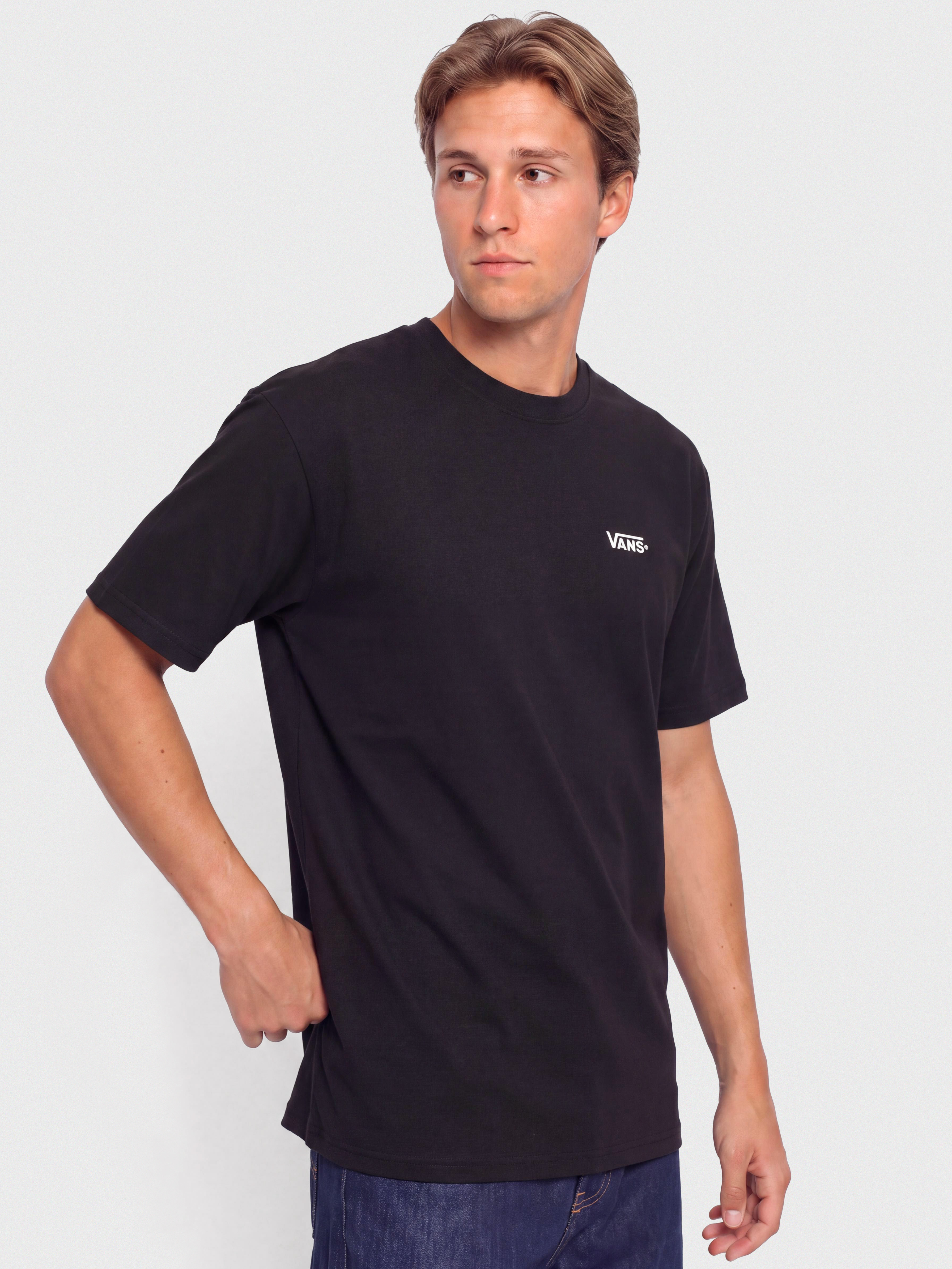 Póló Vans New Left Chest (black/white)