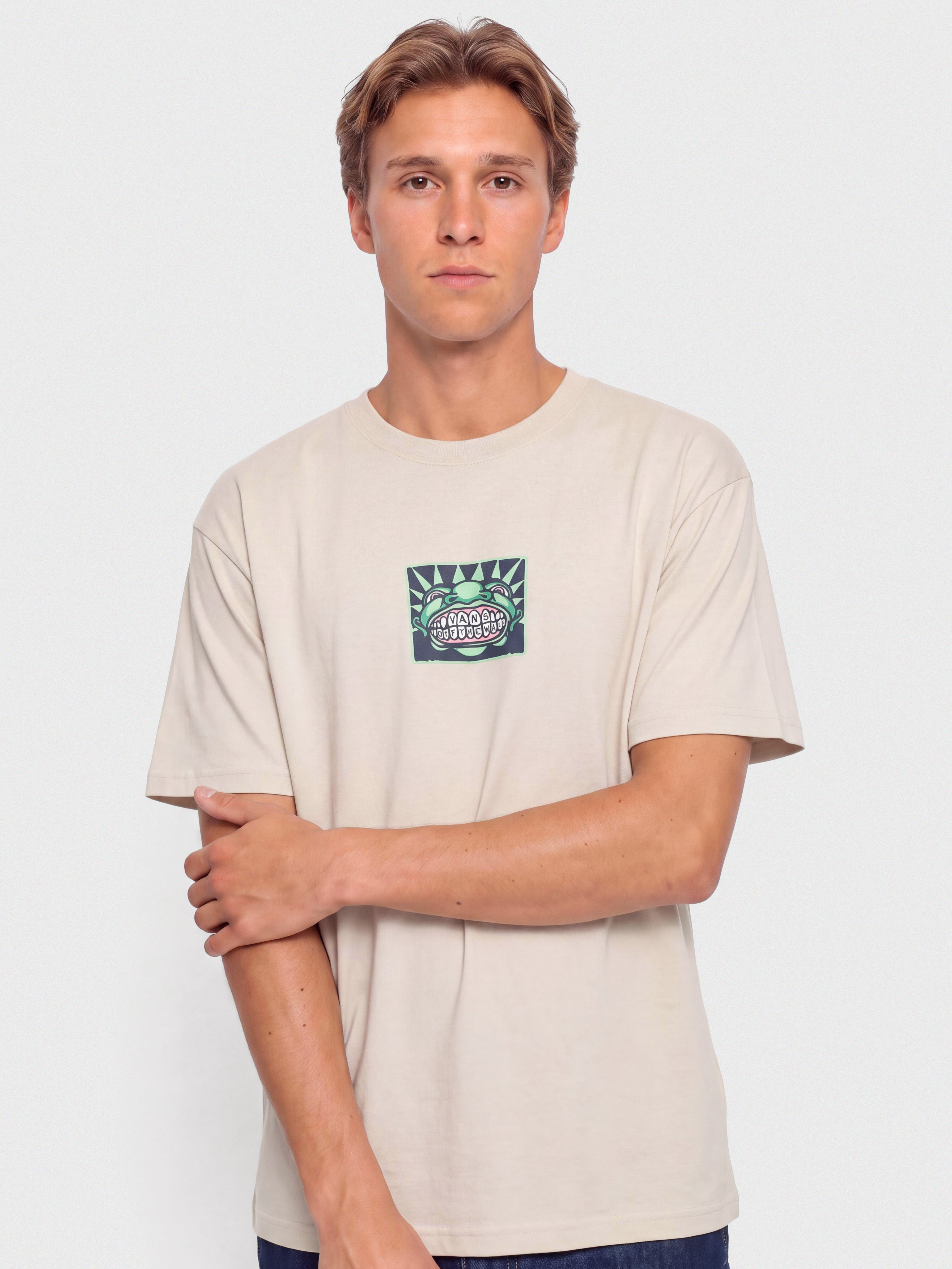Vans Vans Mouf Loose Fit Póló (taupe mist)