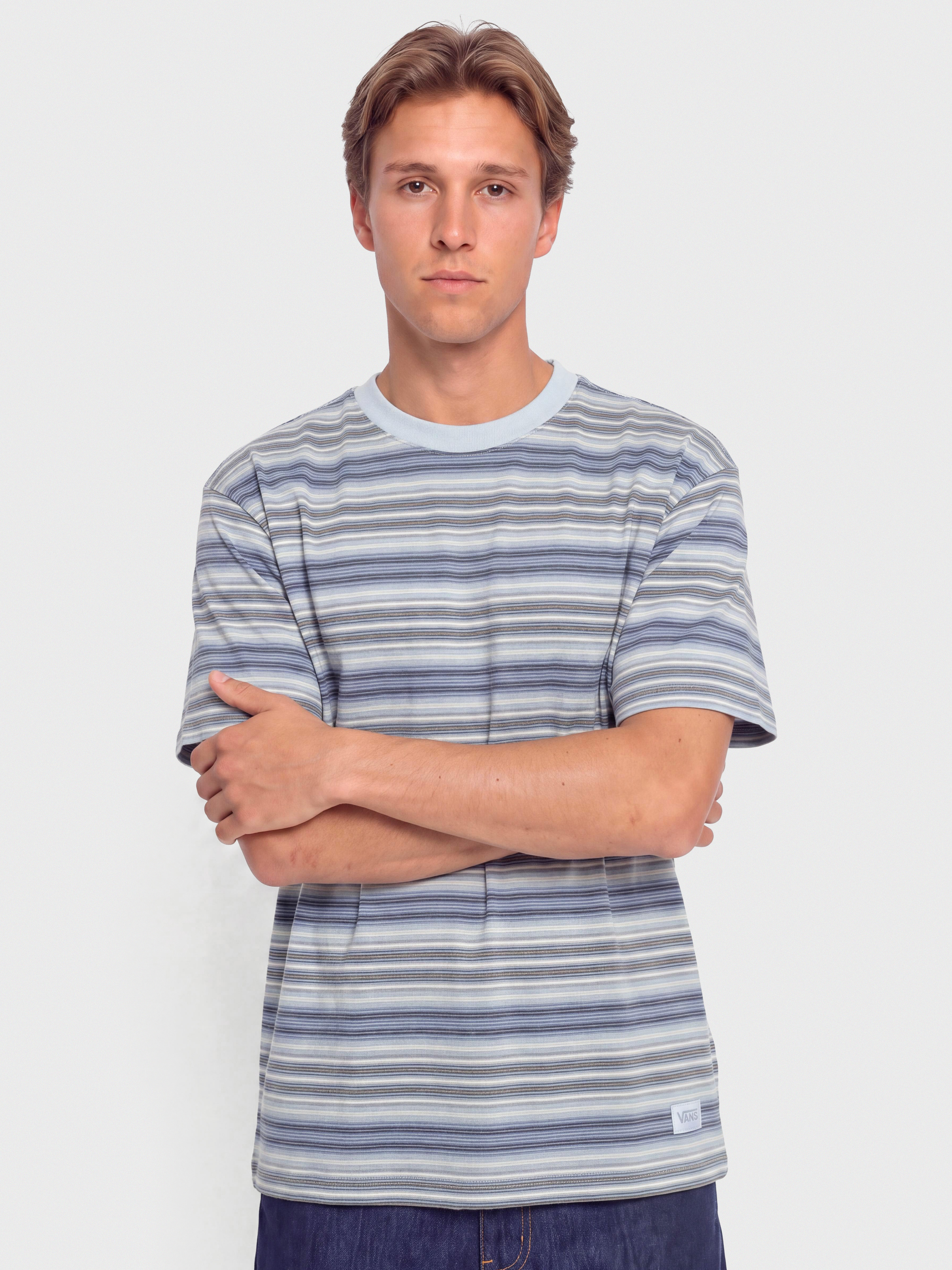 Vans Stripe Ringer Loose Póló