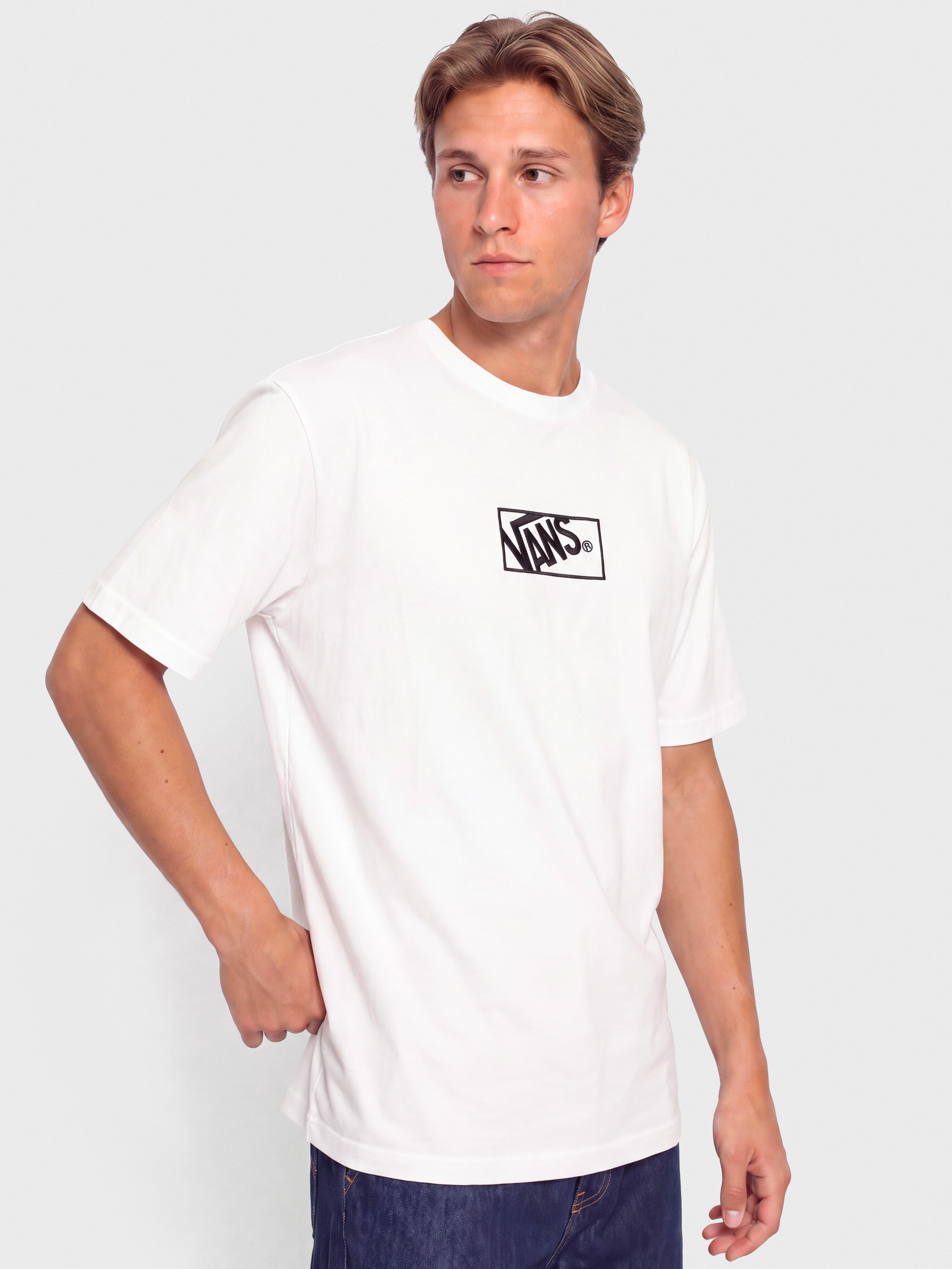 Vans Blocked Box Loose Póló (white)