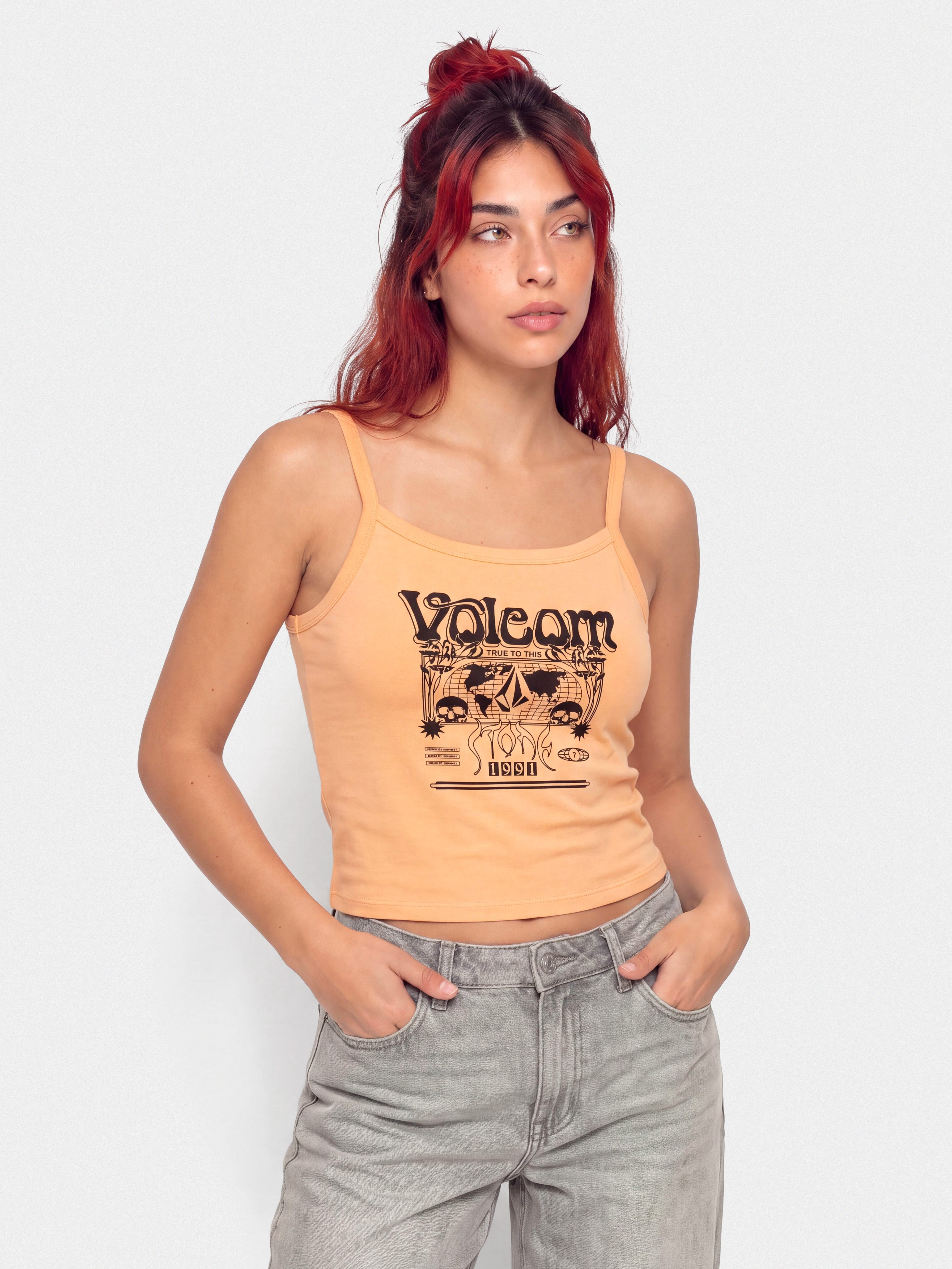Volcom 1991 Strappy Póló Wmn (pale peach)