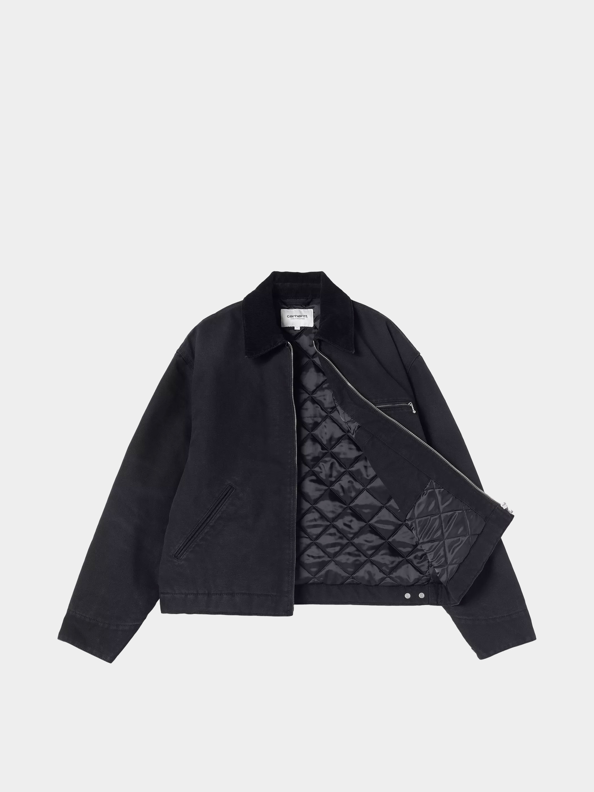 Dzseki Carhartt WIP OG Detroit Wmn (black/black/stone canvas)
