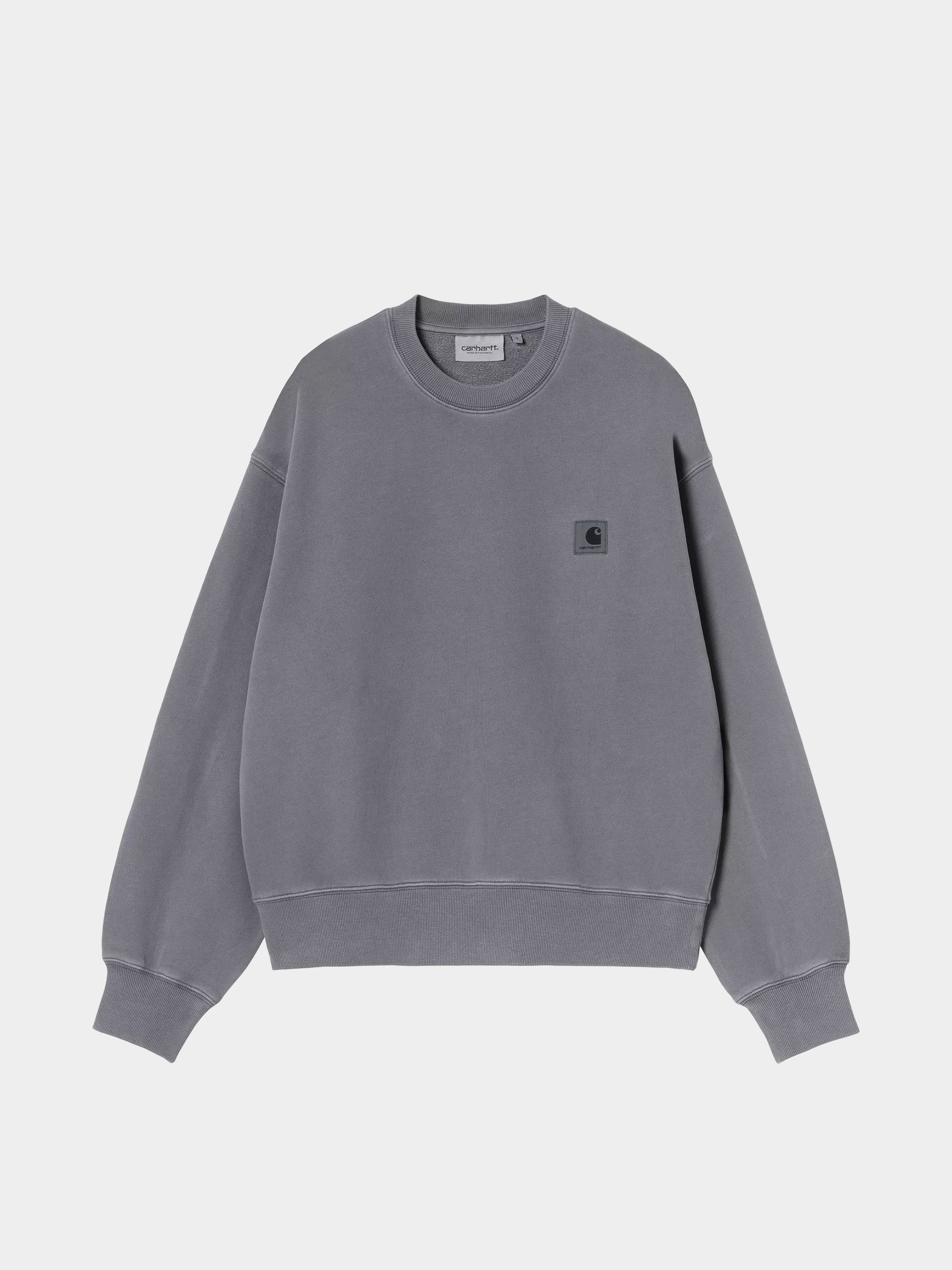 Pulu00f3ver Carhartt WIP Nelson Wmn (styx/garment dyed)