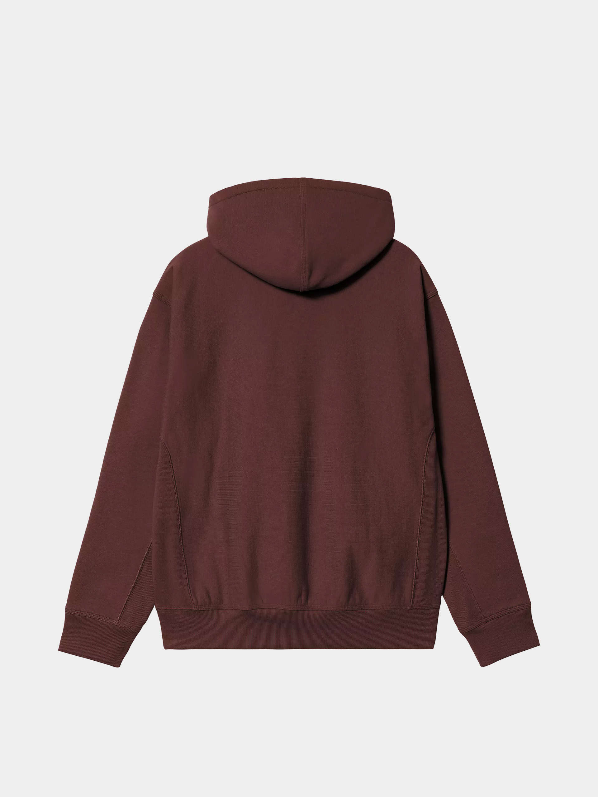 Kapucnis pulóver Carhartt WIP American Script HD (amarone)
