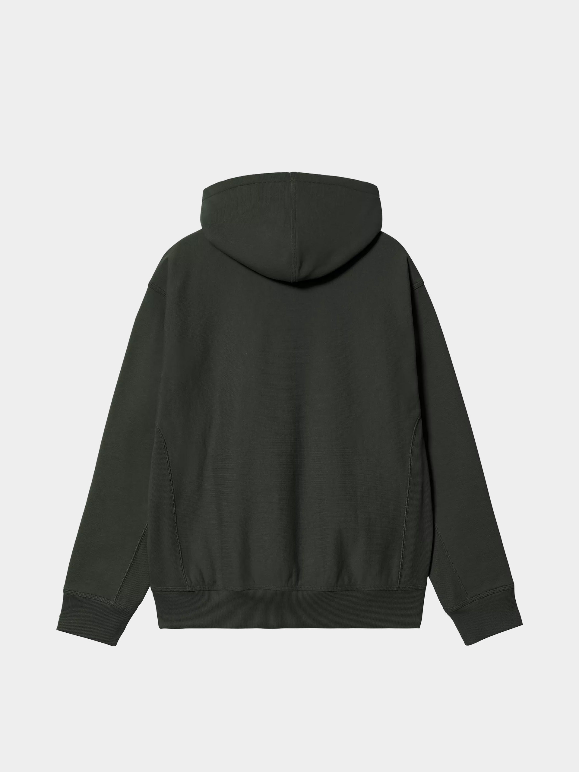 Kapucnis pulóver Carhartt WIP American Script HD (raven)