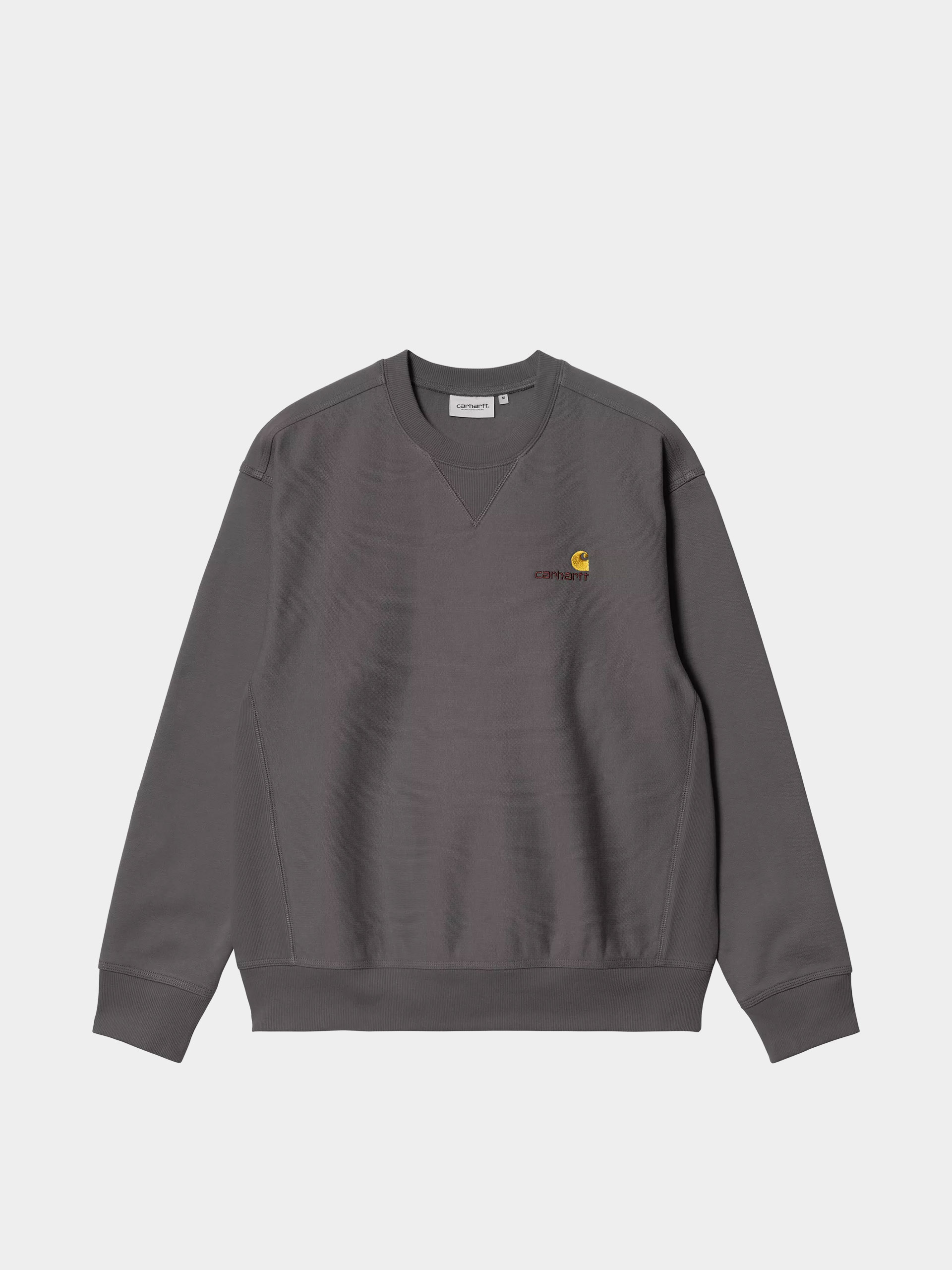 Pulóver Carhartt WIP American Script (graphite)