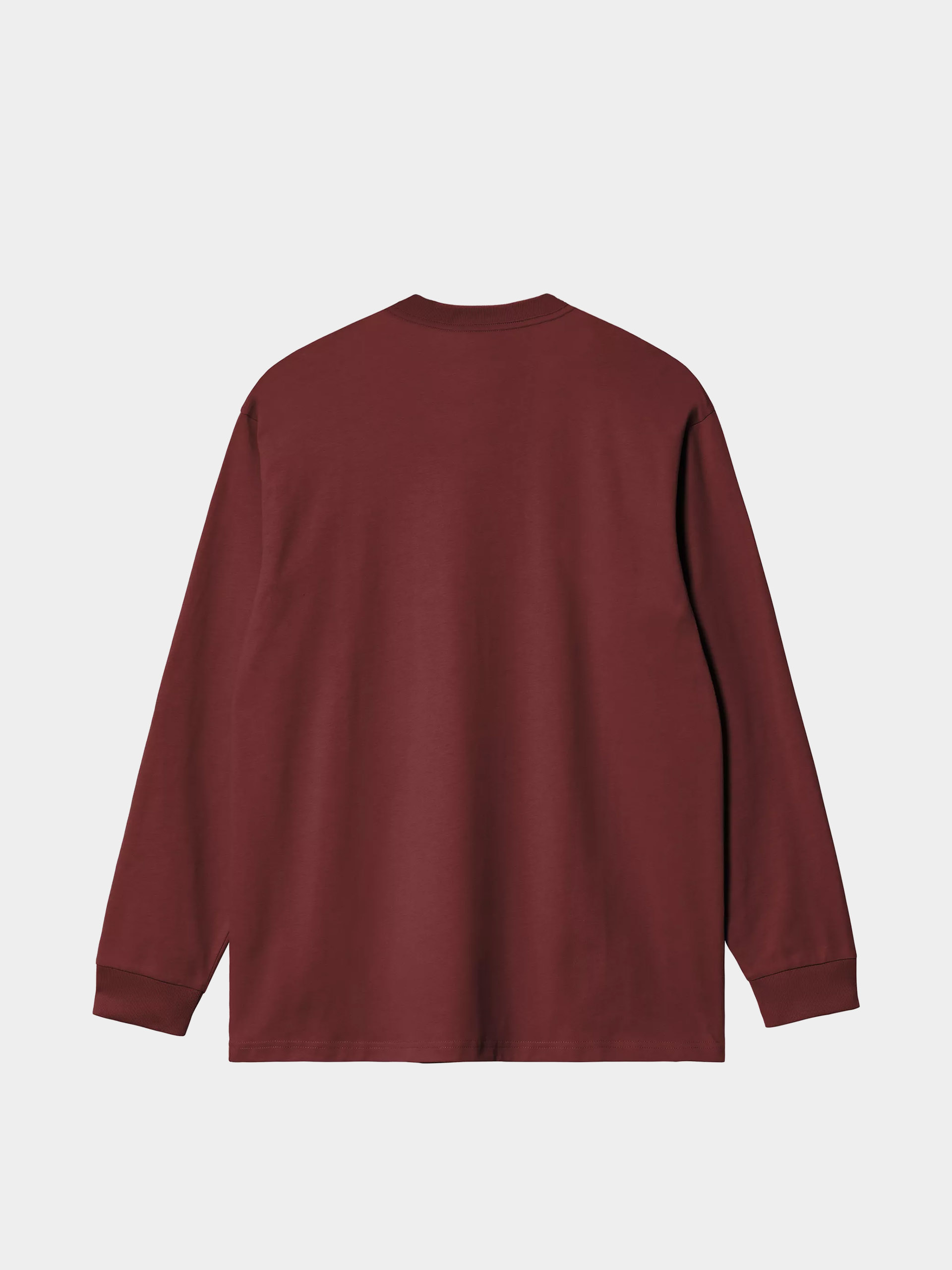 Hosszú ujjú felső Carhartt WIP American Script (amarone)