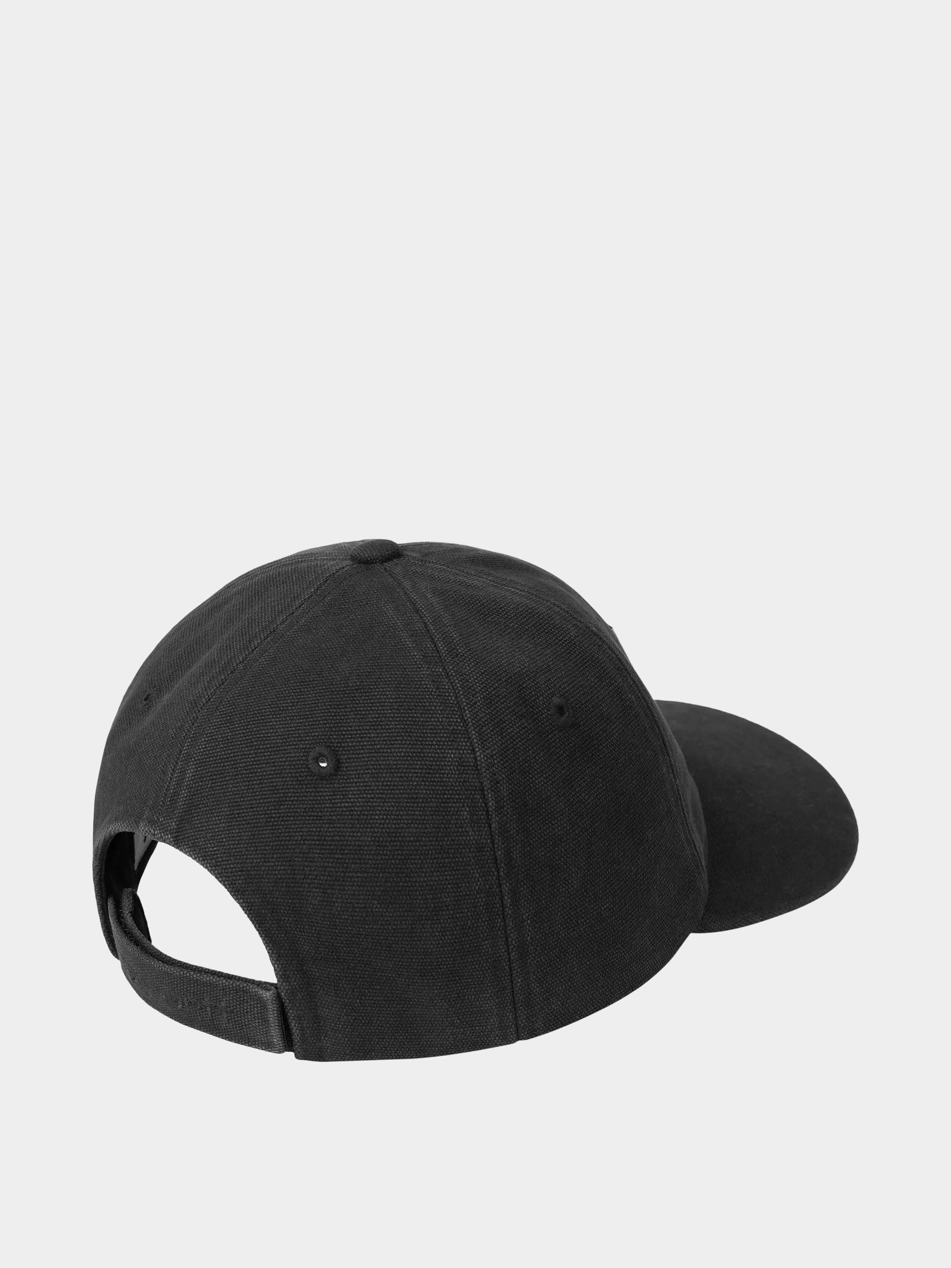 Baseball sapka Carhartt WIP Canvas (black/stone washed)