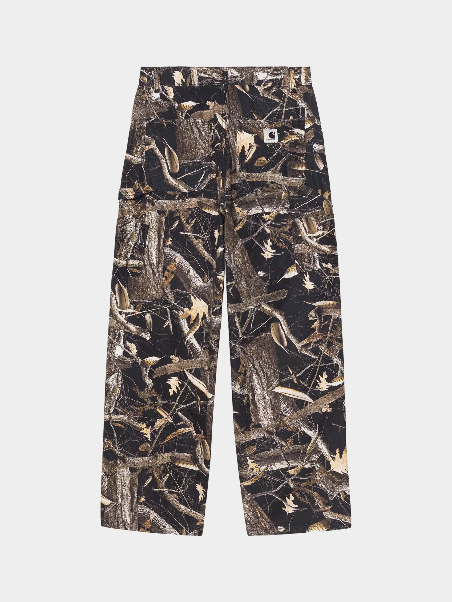 Kisnadrág Carhartt WIP Brandon Single Knee Wmn (camo feather tree black/heavy stone wash)