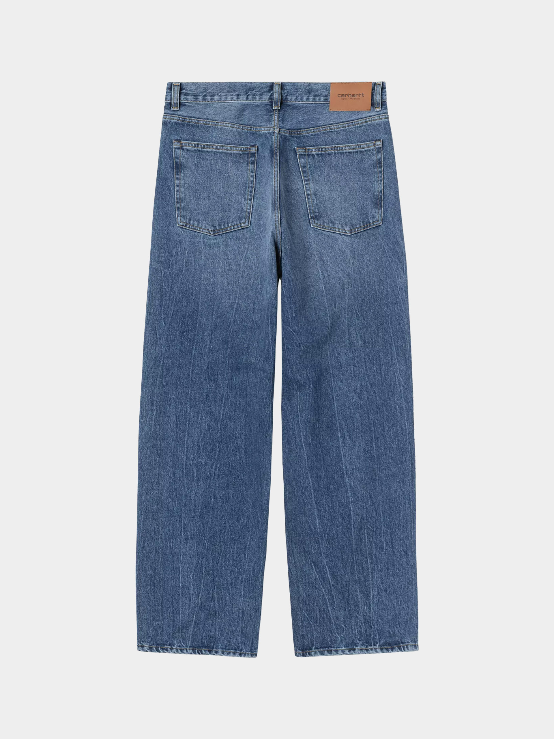 Kisnadrág Carhartt WIP Payson (blue/marble used wash)