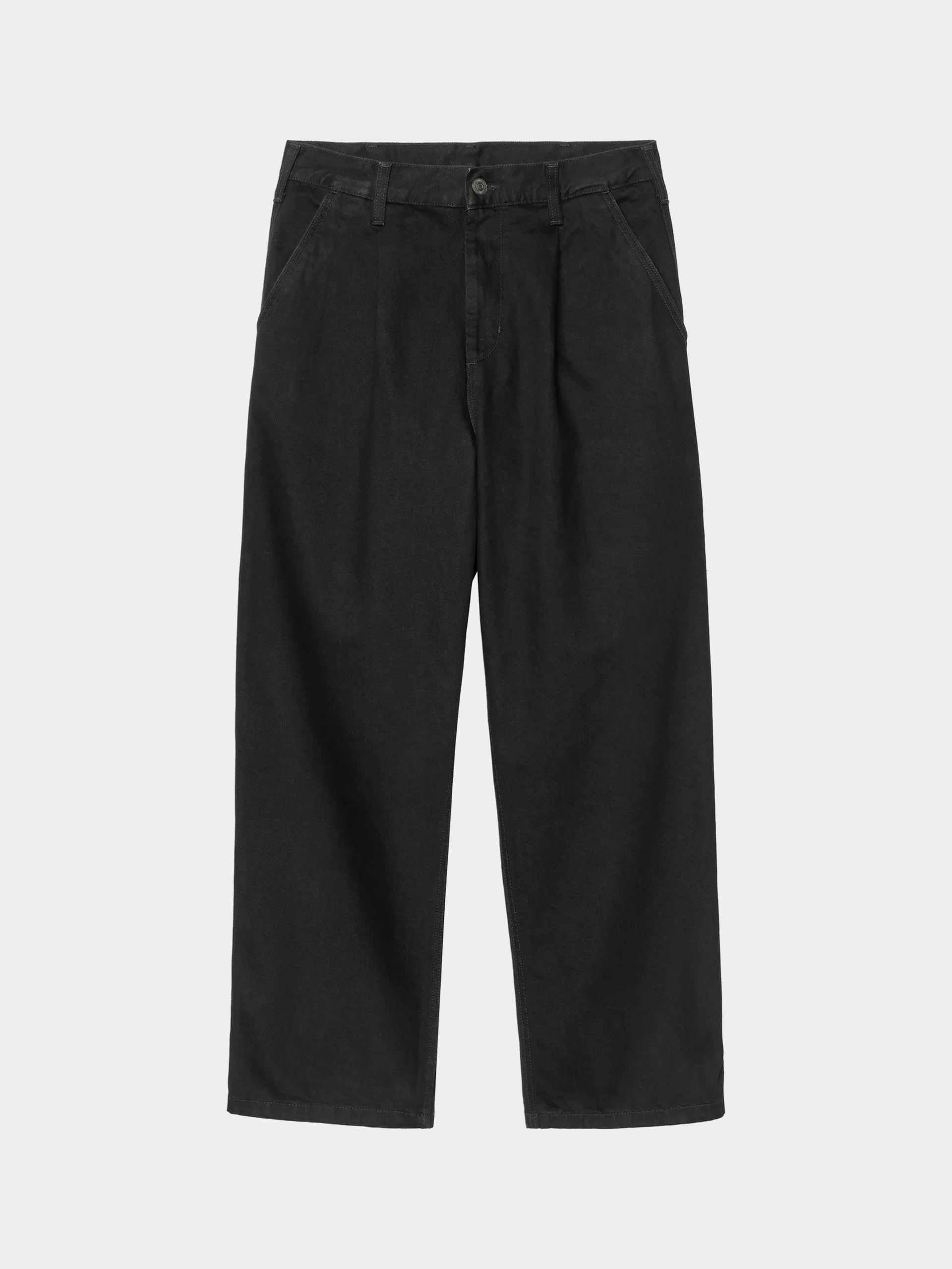 Kisnadrág Carhartt WIP Jace (black/rinsed)