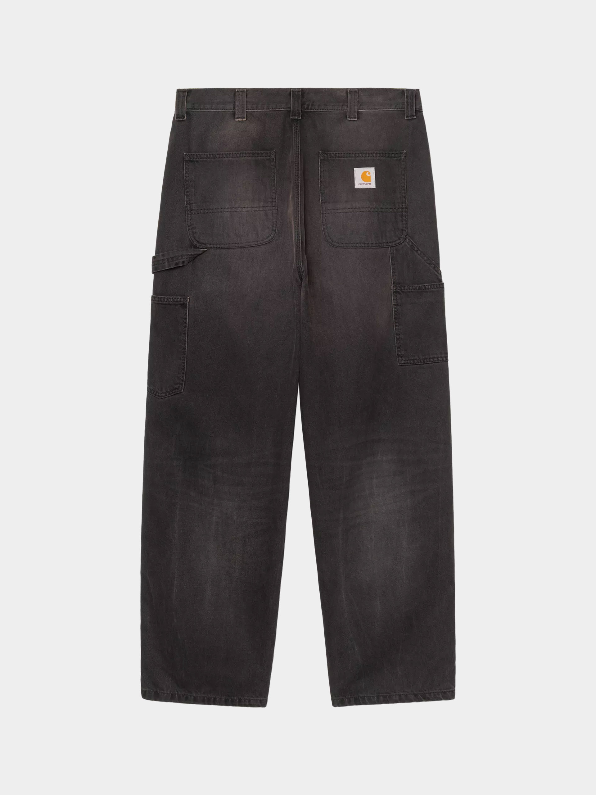 Kisnadrág Carhartt WIP OG Single Knee (black/tobacco used wash)