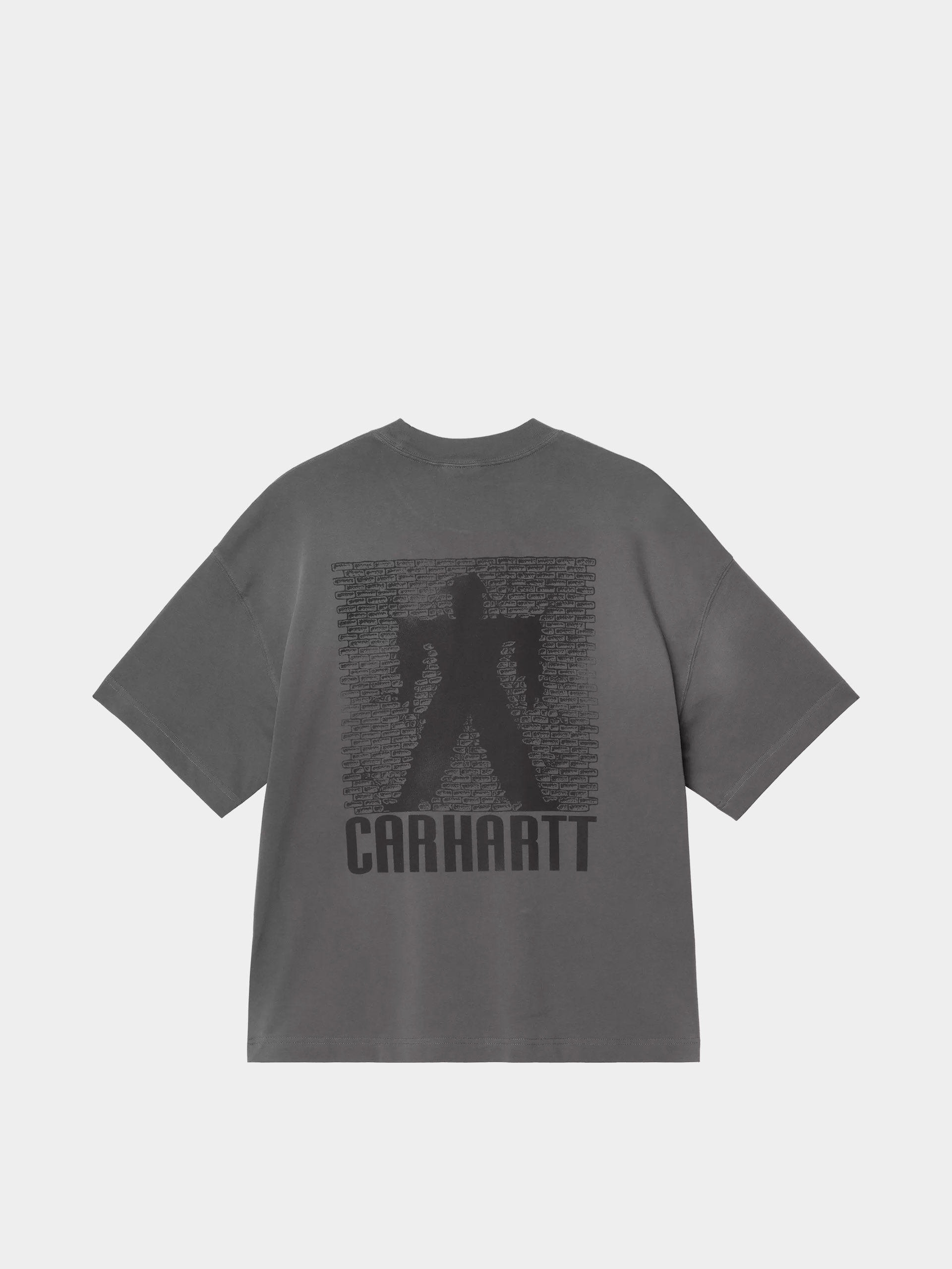 Póló Carhartt WIP Bricky Man (soot/stone dyed)