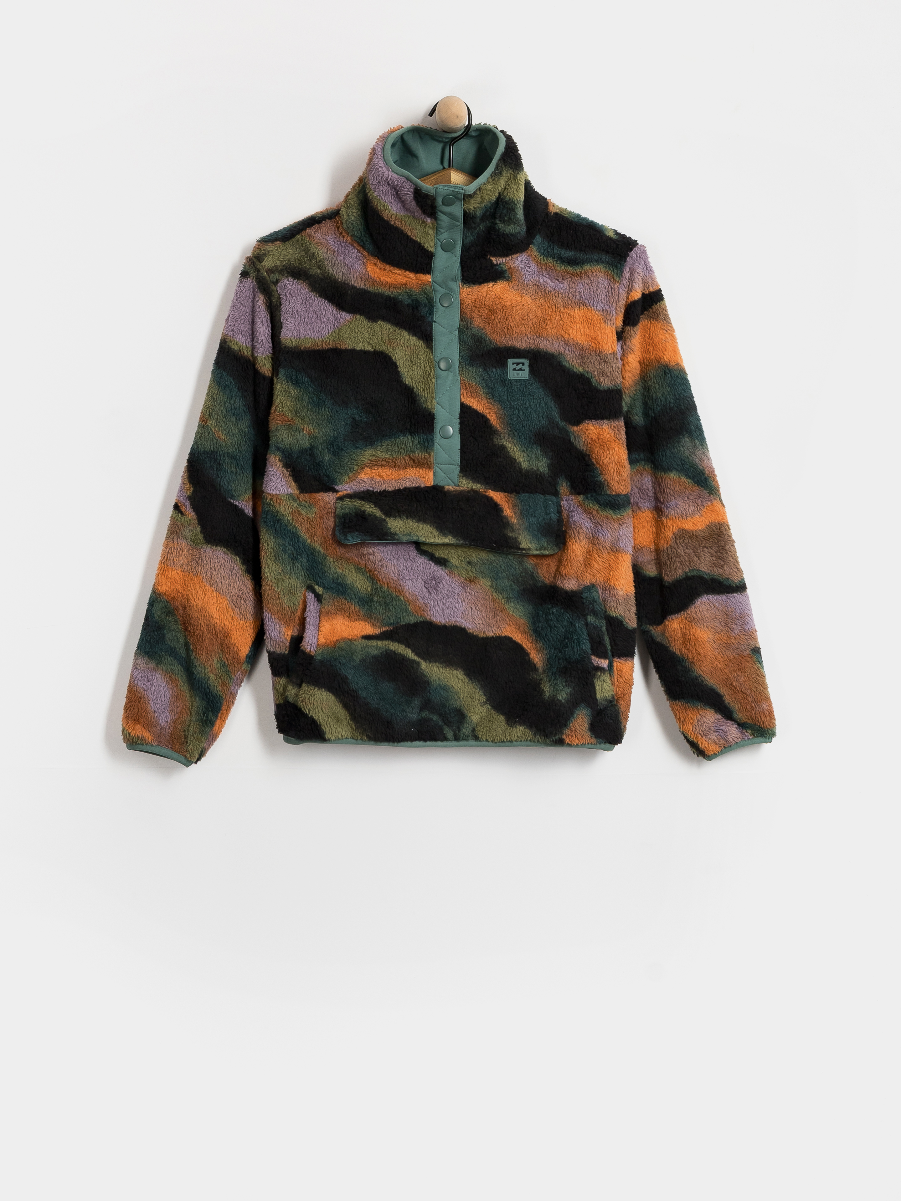 Női Polár pulóver Billabong Switchback Pullover (black multi)