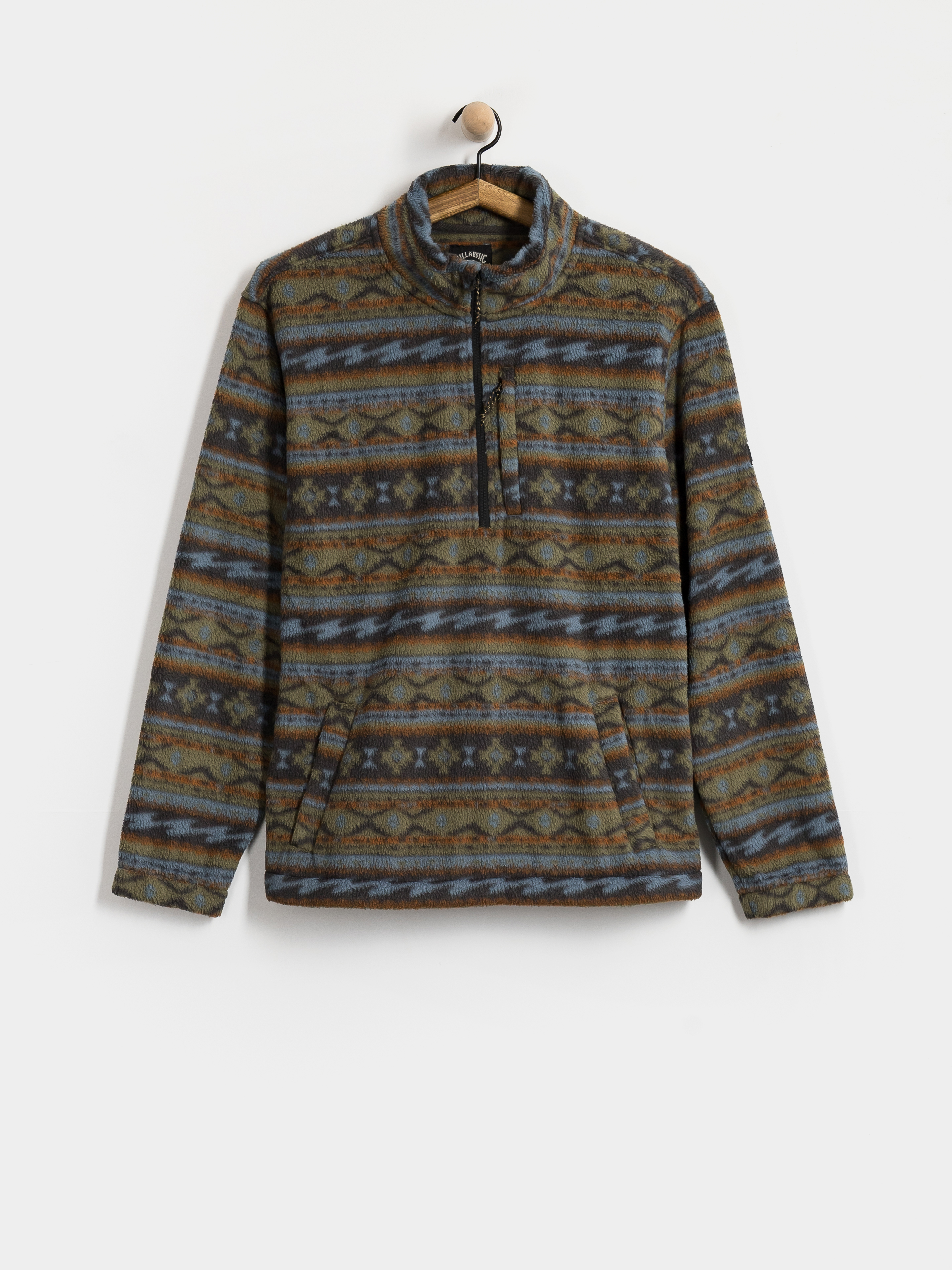 Polár pulóver Billabong Boundary Mock Neck