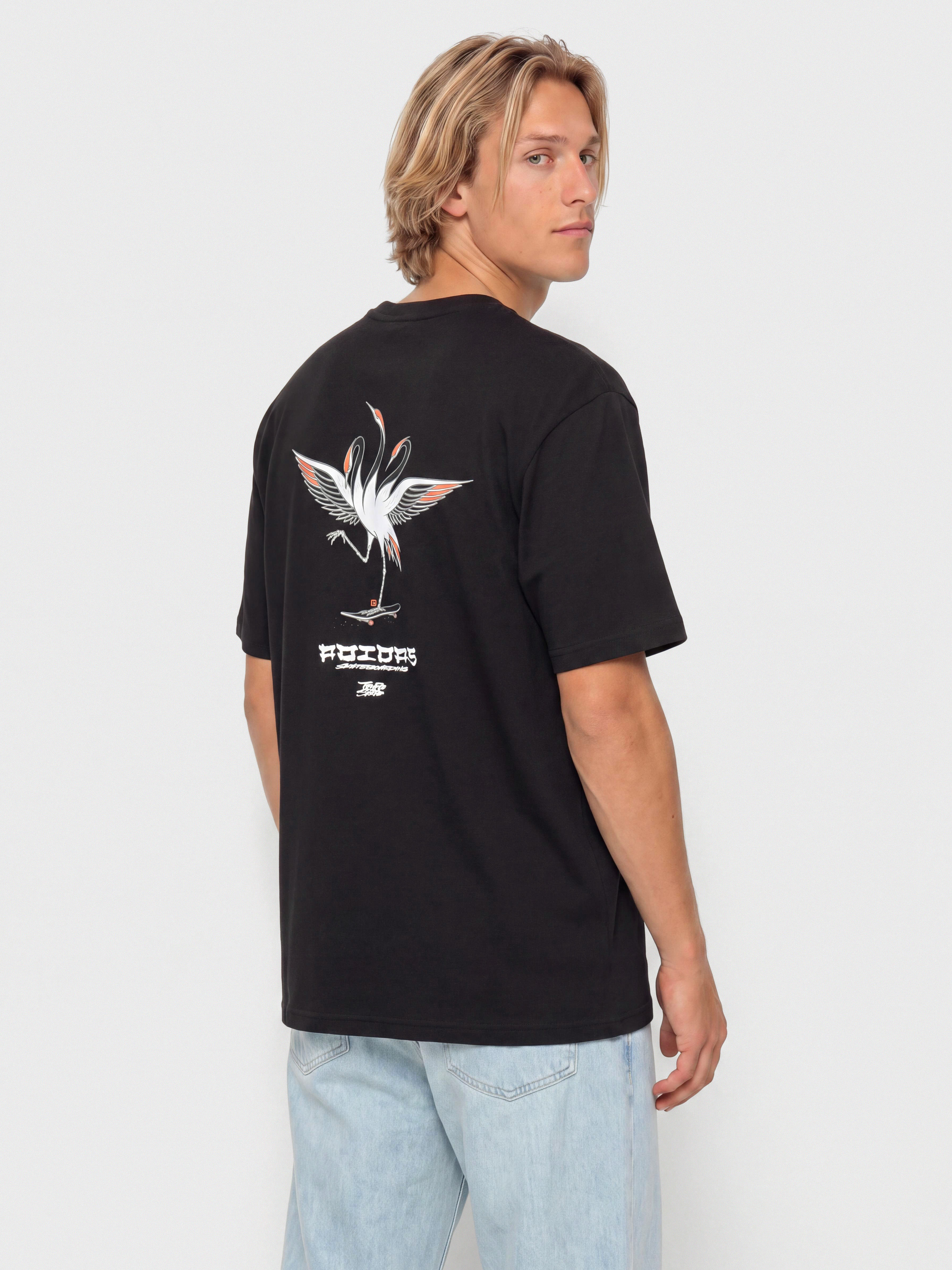 adidas Tos Crane Póló (black/white)