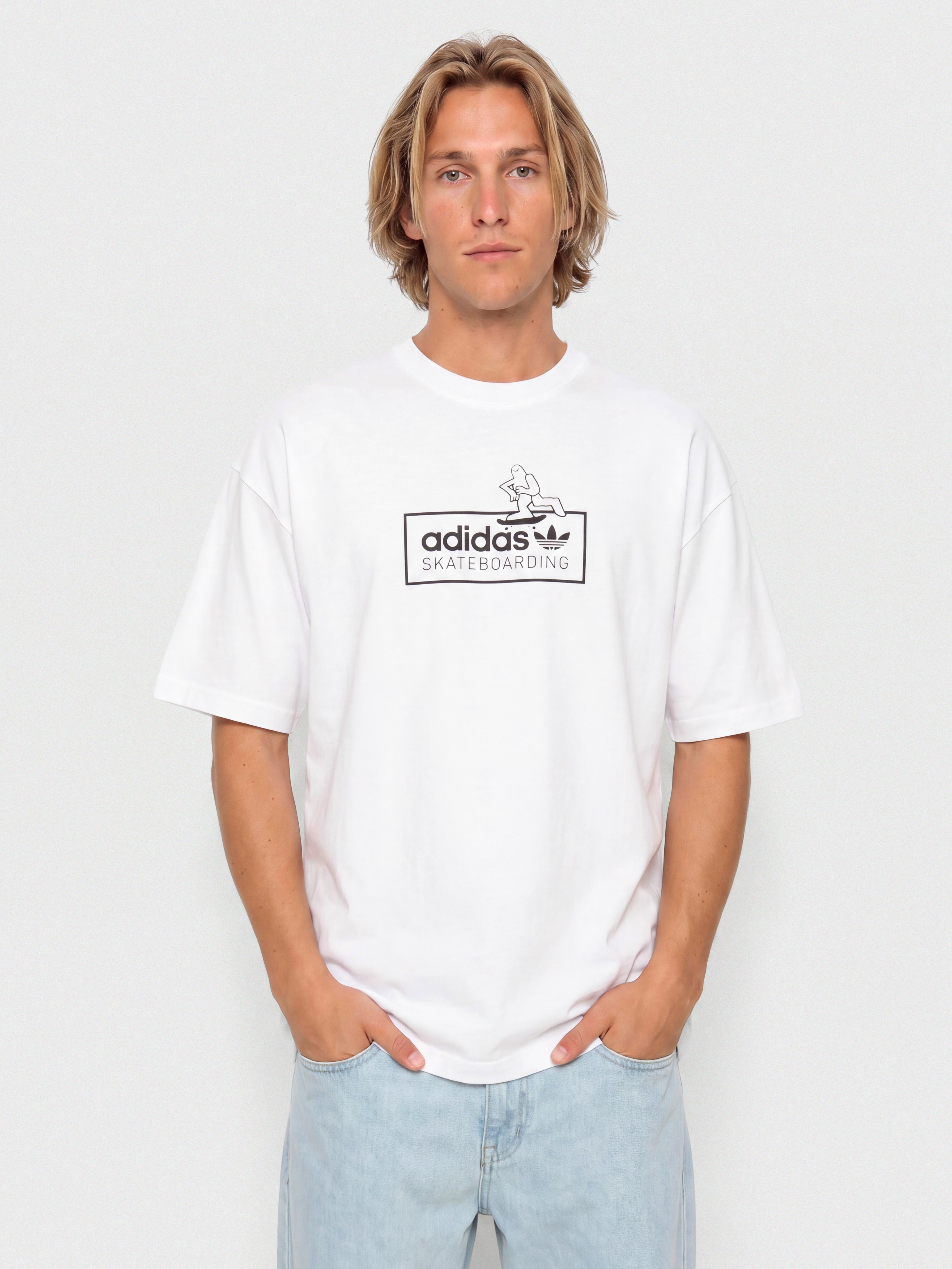 adidas Gonz Logo Póló (white/black)