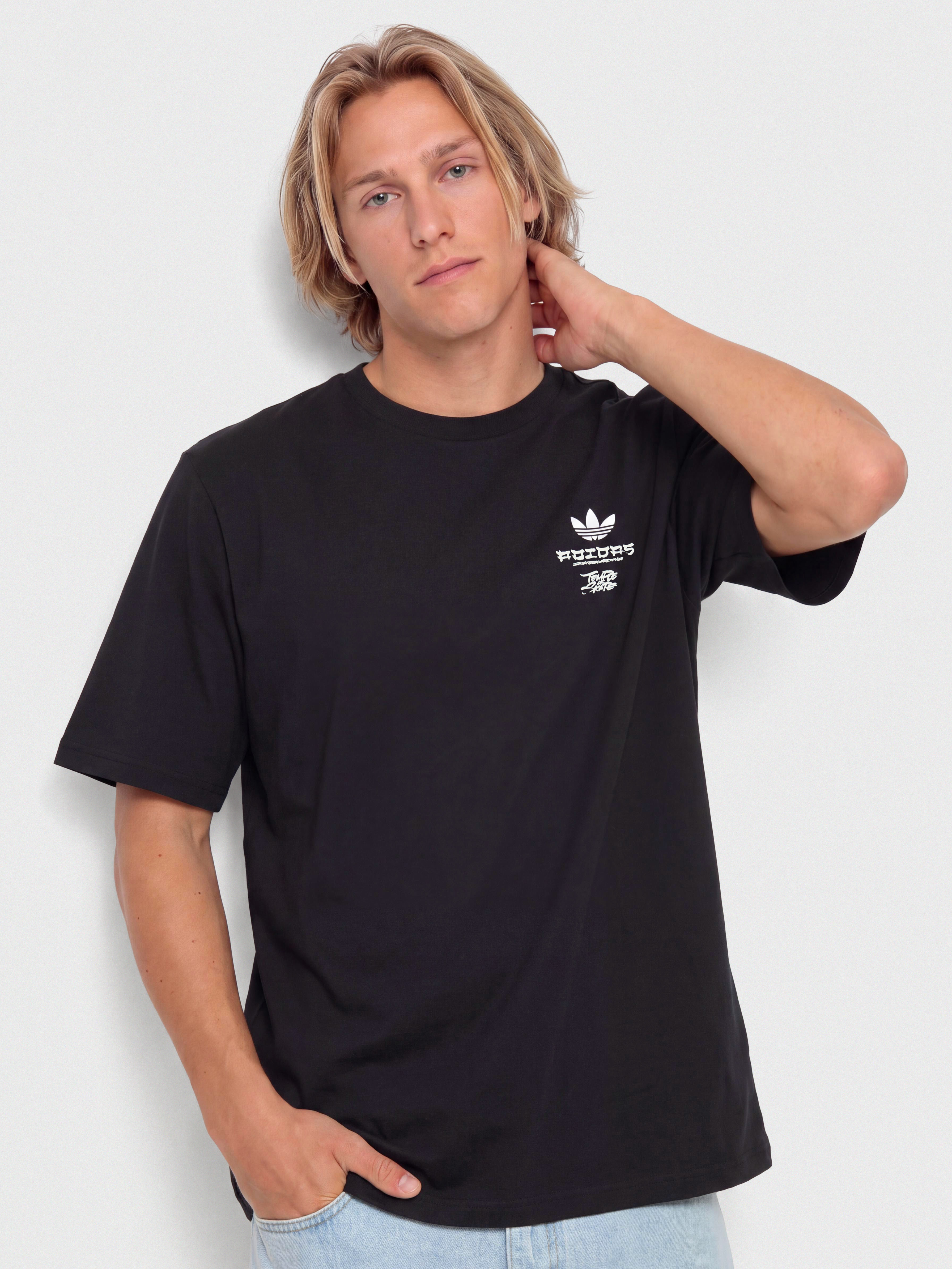 adidas Tos Crane Póló (black/white)