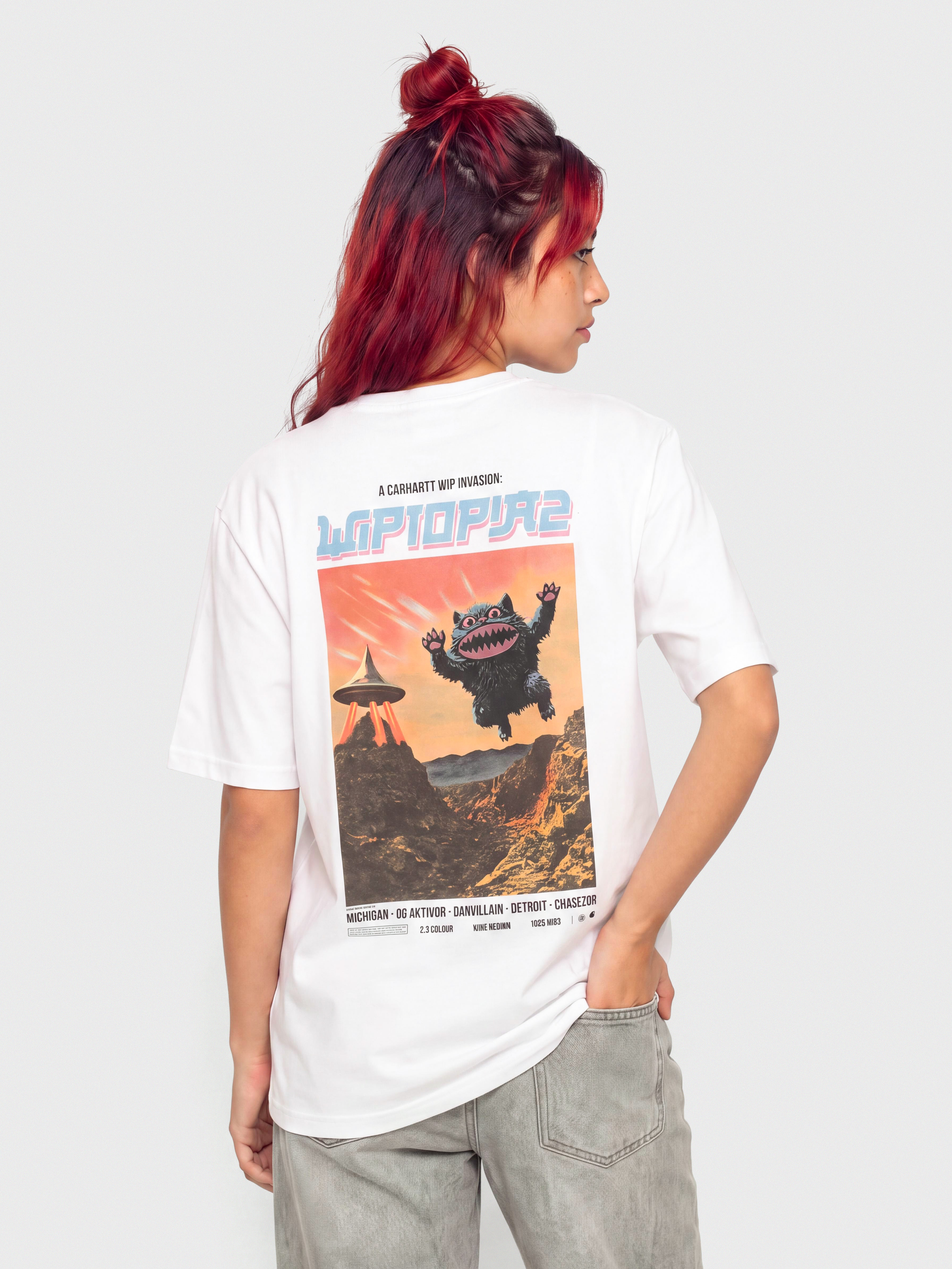 Carhartt WIP Wiptopia II Wmn Póló (white)