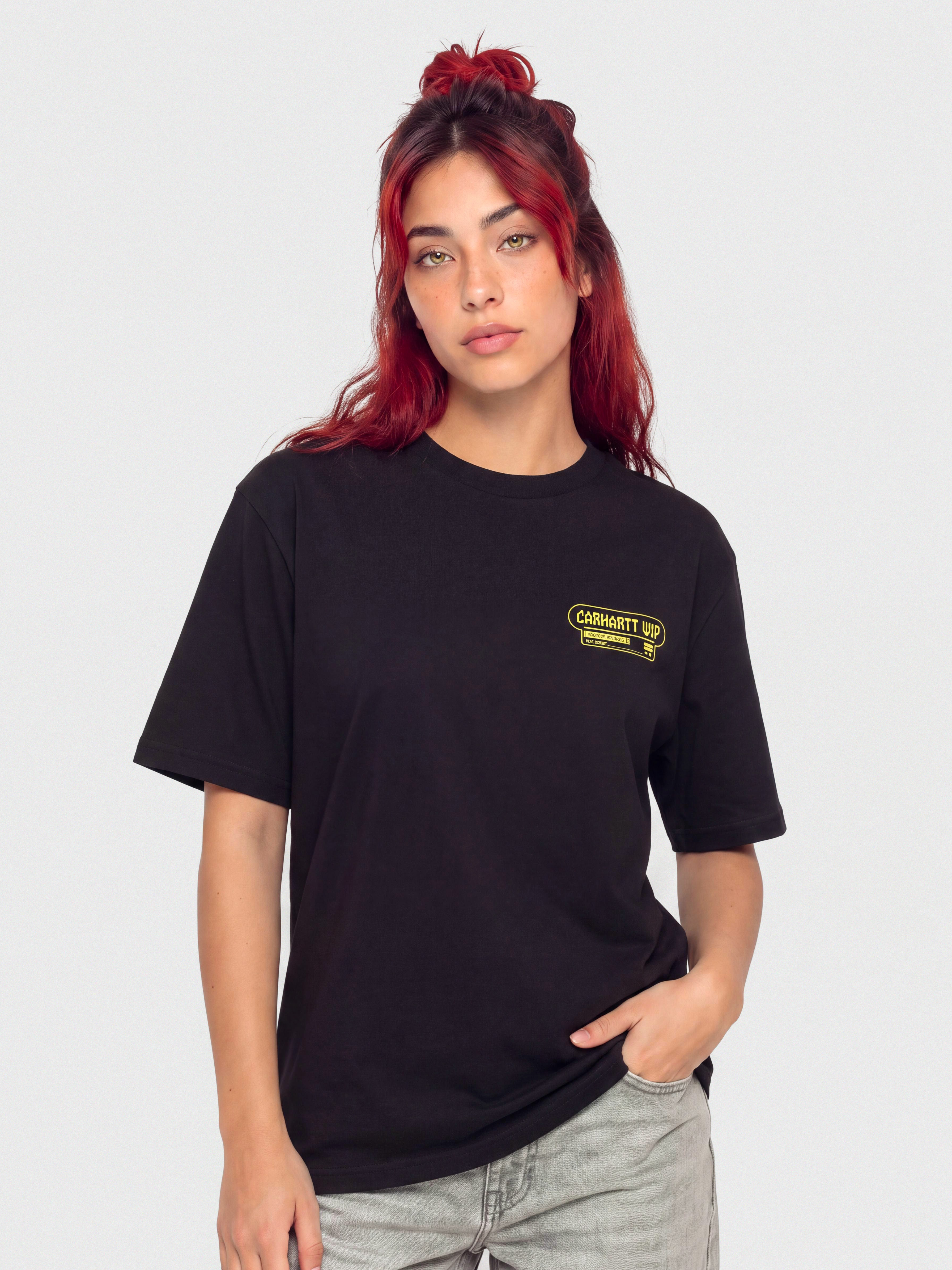 Carhartt WIP Wiptopia II Wmn Póló (black)