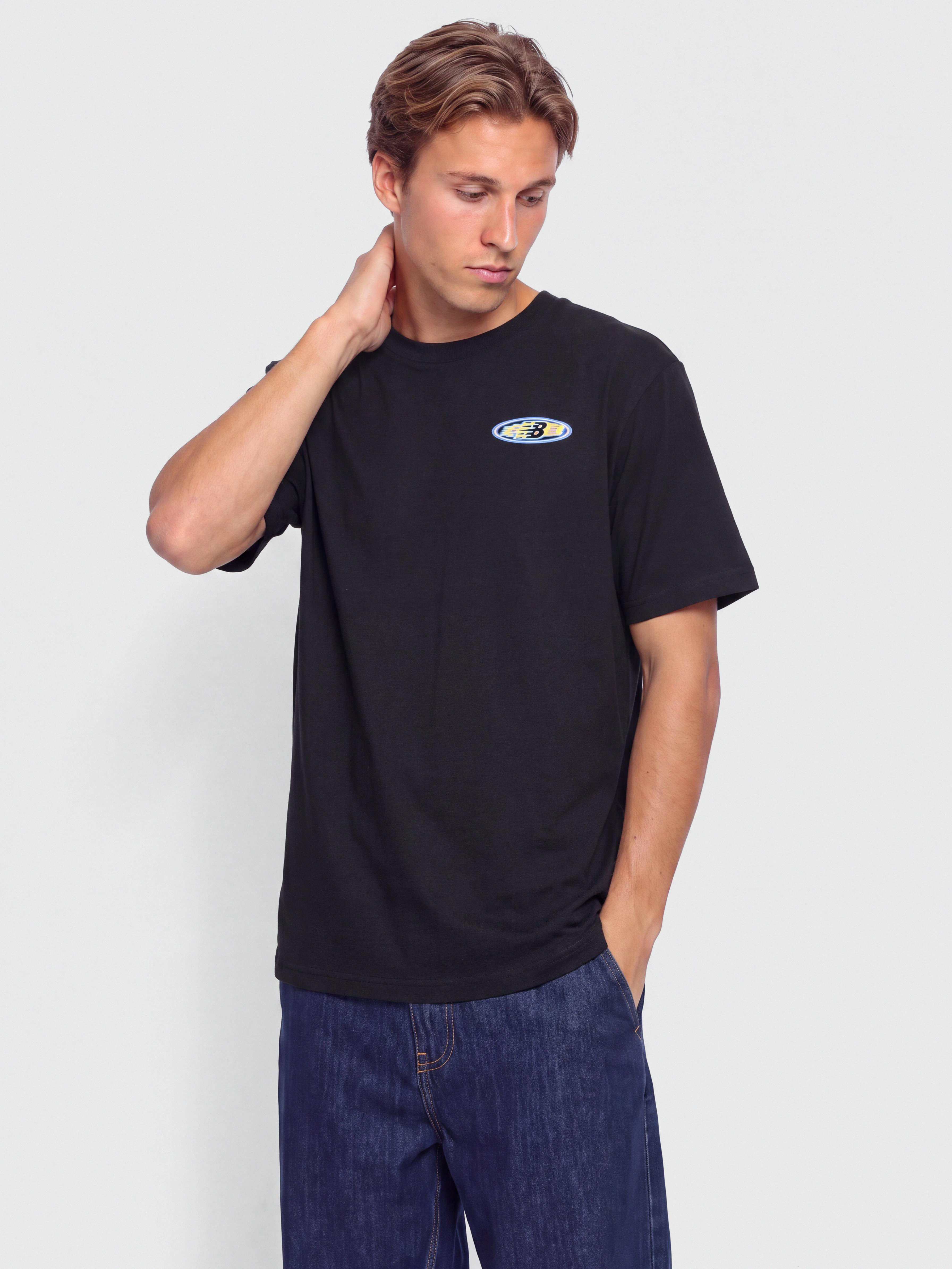 New Balance Heat Map Forward Thinker Póló (black)