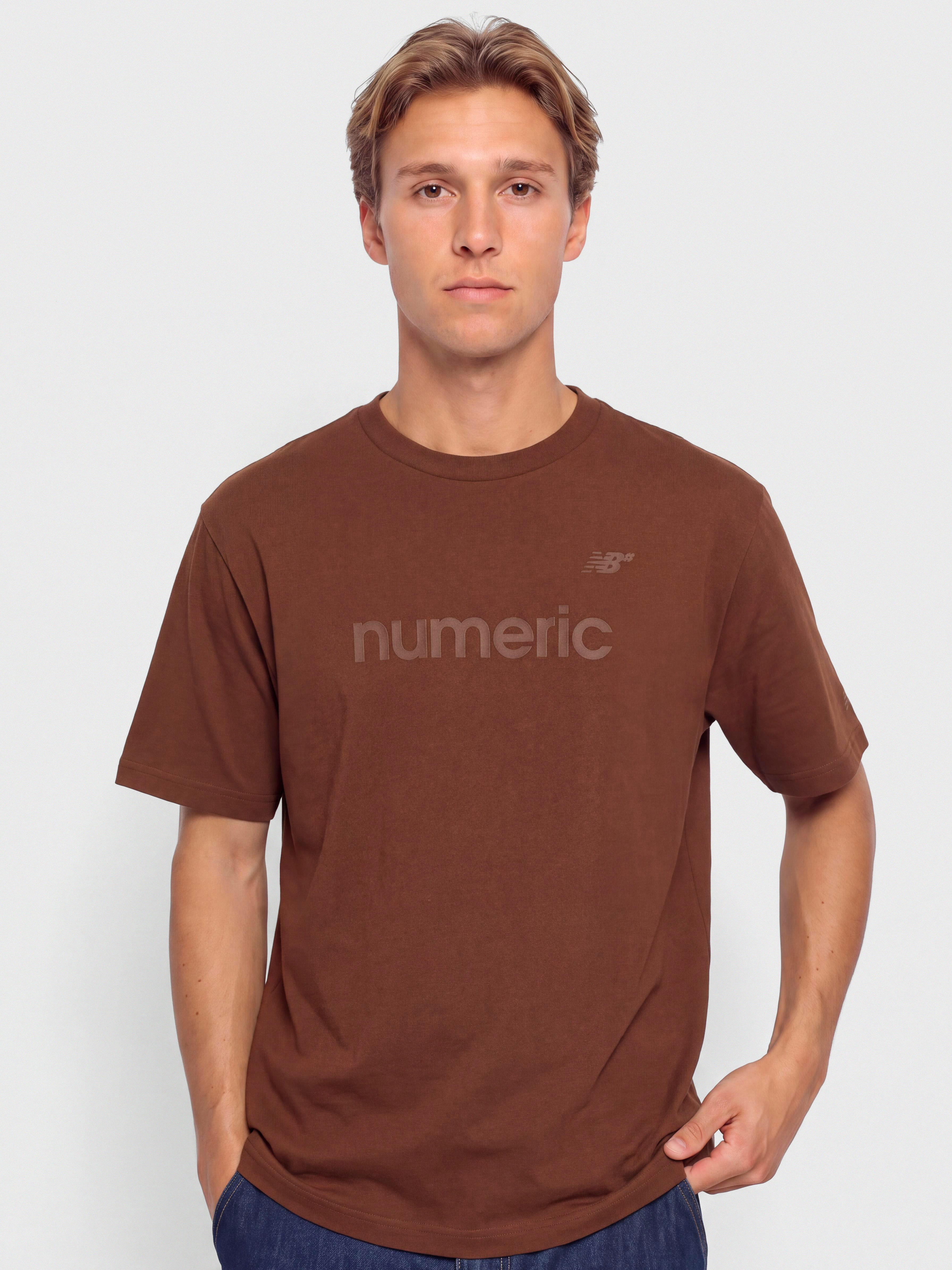 New Balance Numeric Póló (brown)