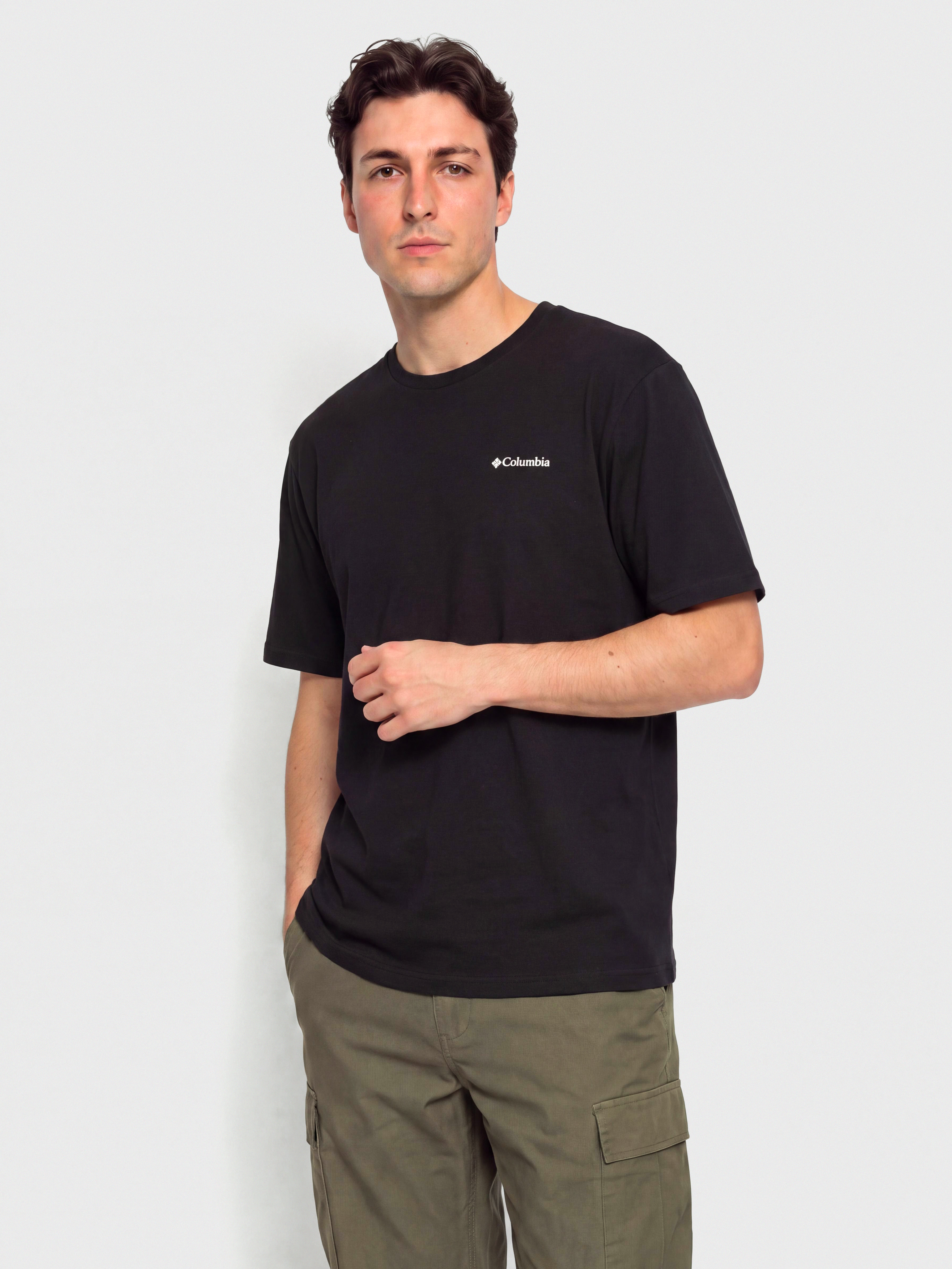 Pu00f3lu00f3 Columbia CSC Logo Back (black/boxy brand)