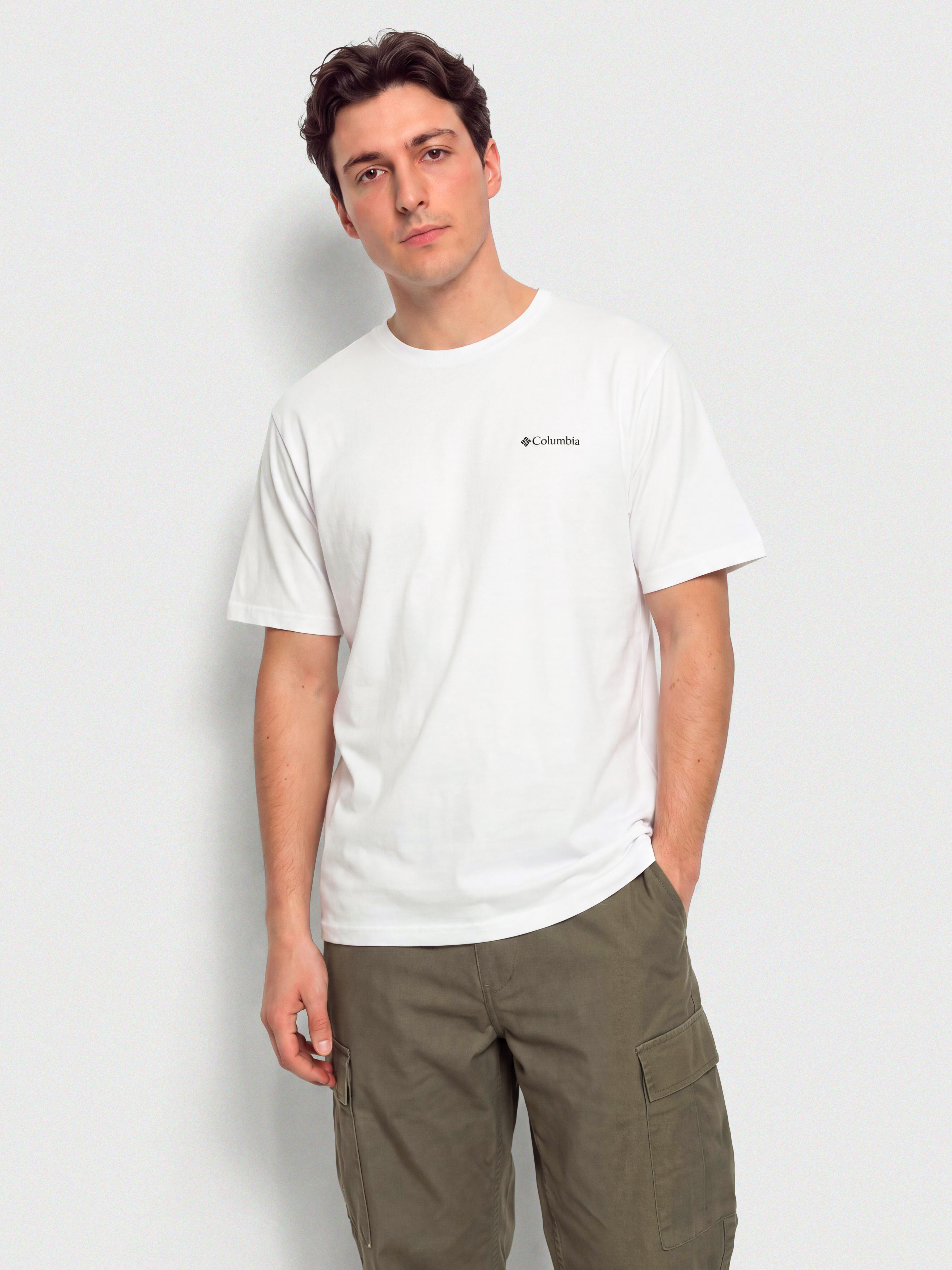 Columbia CSC Outdoor Back Graphic Póló (white/naturall)