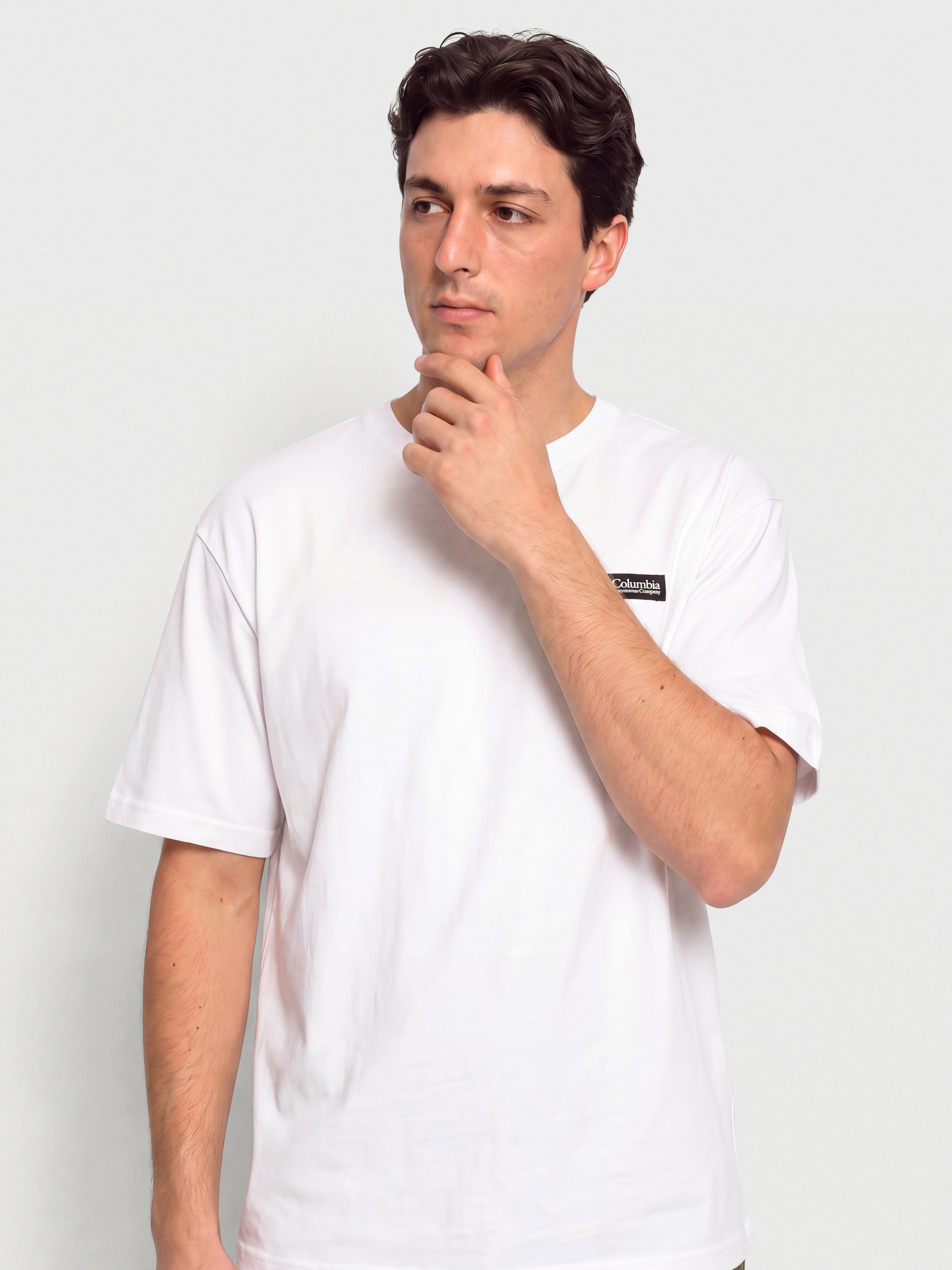 Columbia CSC Heavyweight Iconic Póló (white/csc box logo)