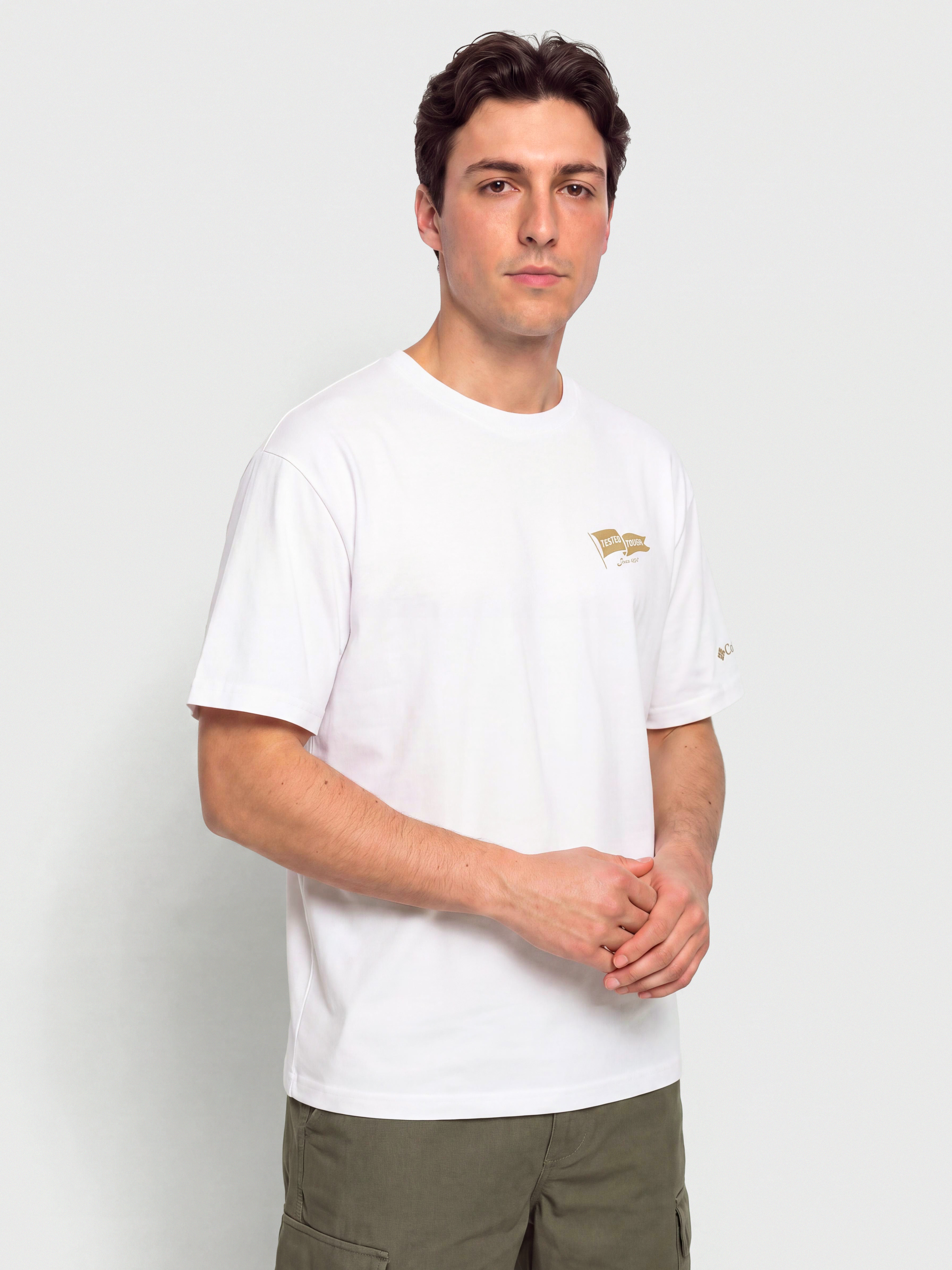 Póló Columbia CSC Heavyweight Back Graphic (white/heritage)
