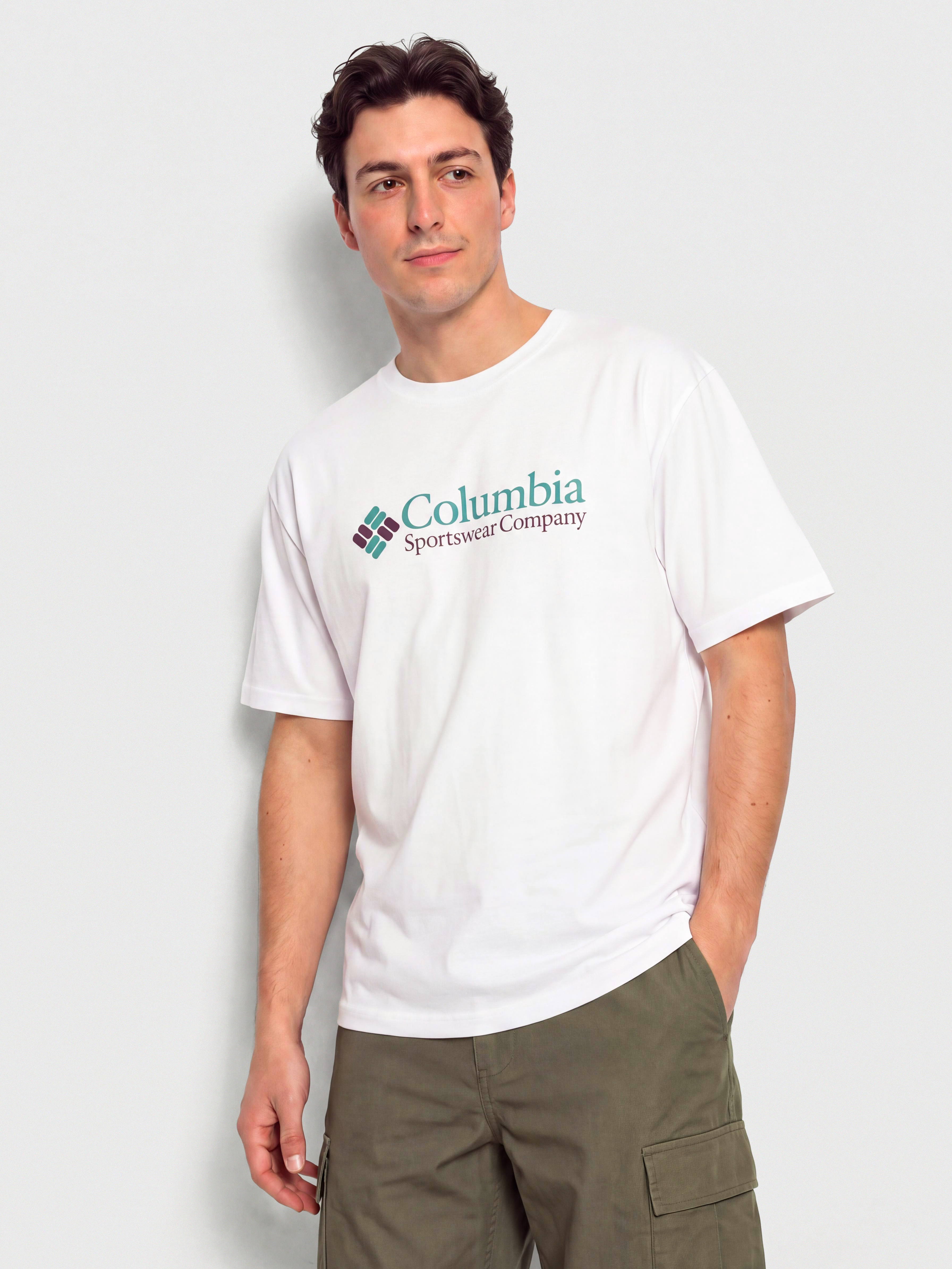 Columbia CSC Heavyweight Logo Póló (white csc retro)