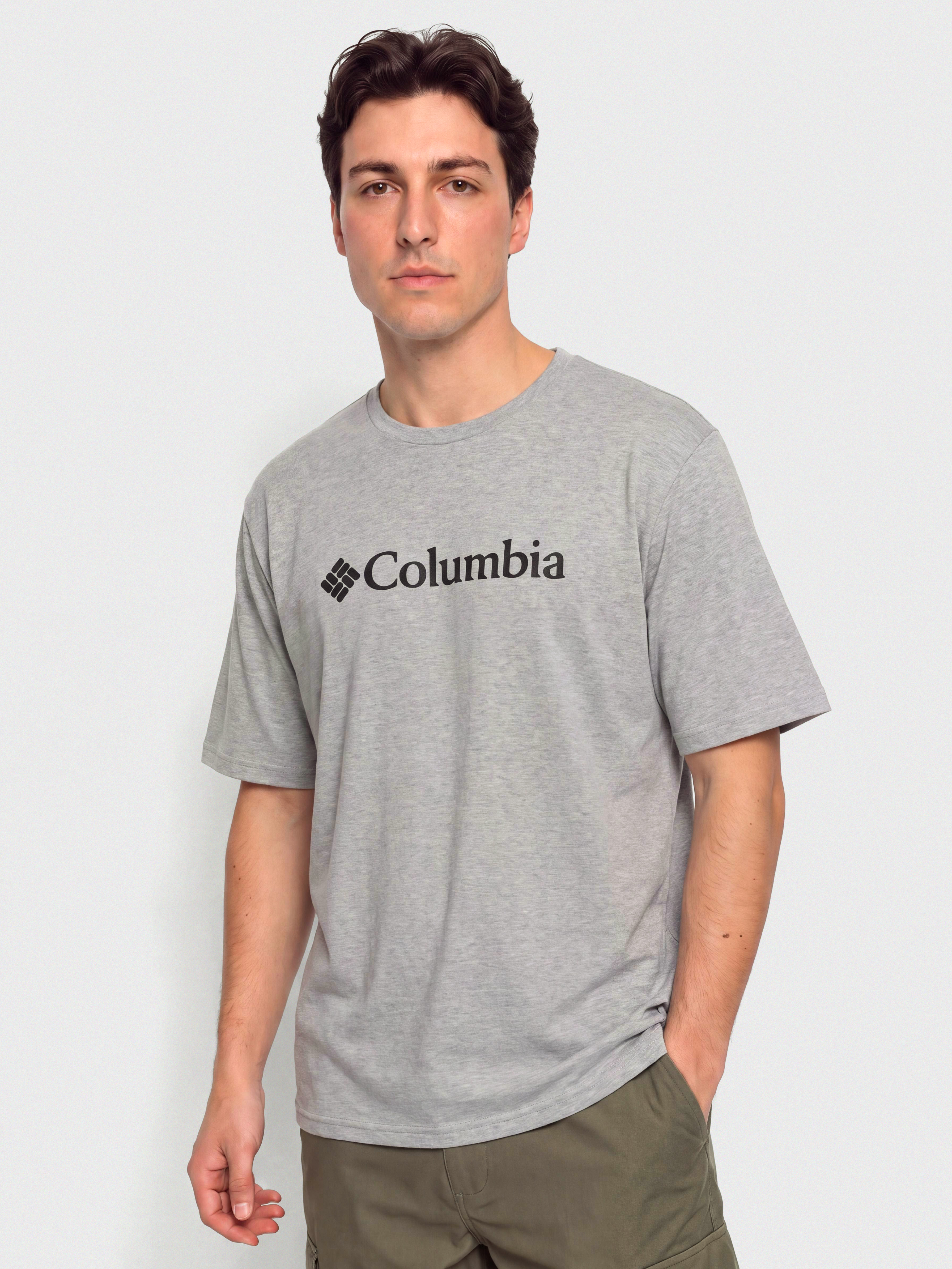 Columbia CSC Basic Logo Póló (columbia grey heather)