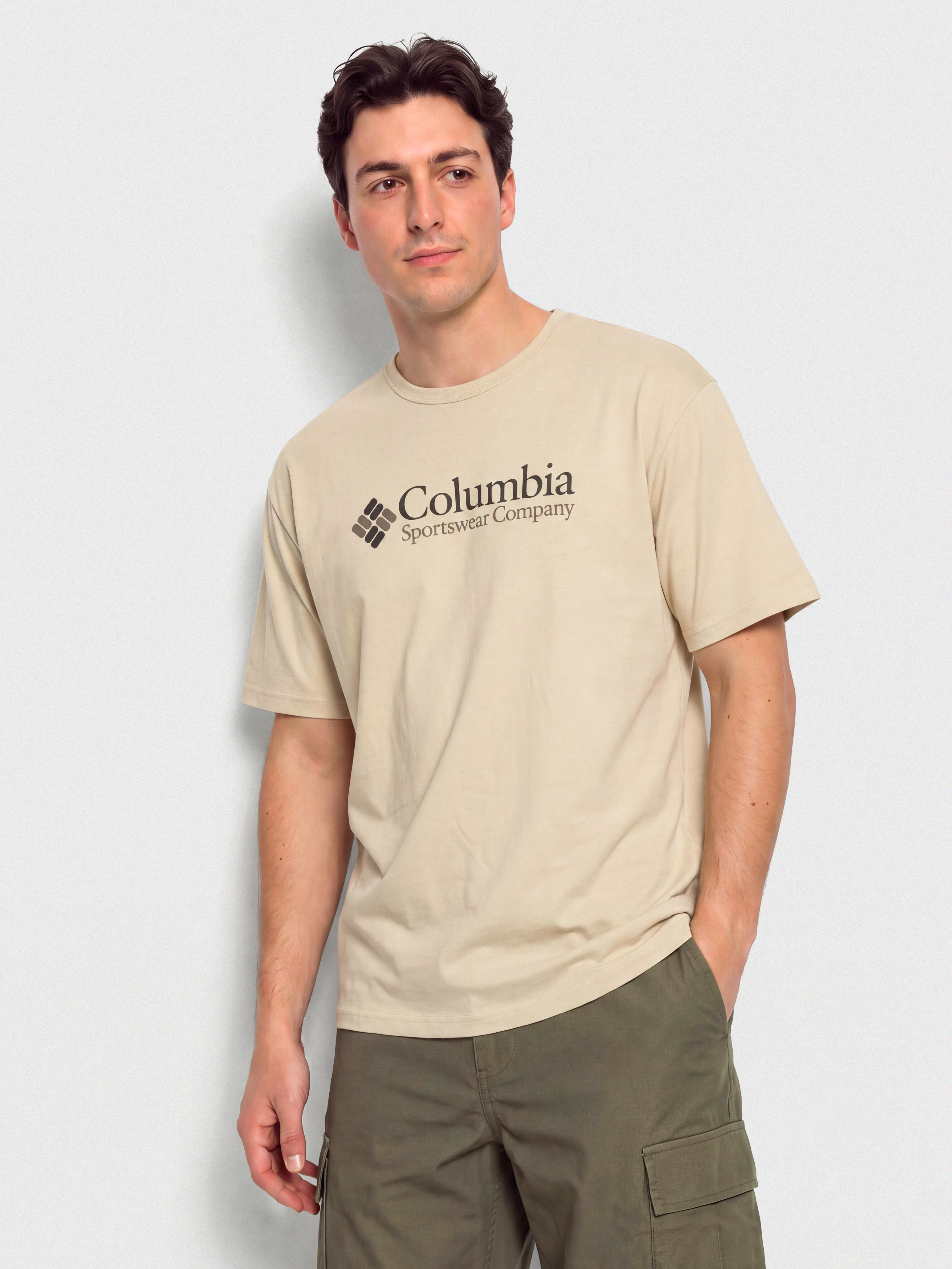 Columbia CSC Heavyweight Logo Póló (dark stone/csc)