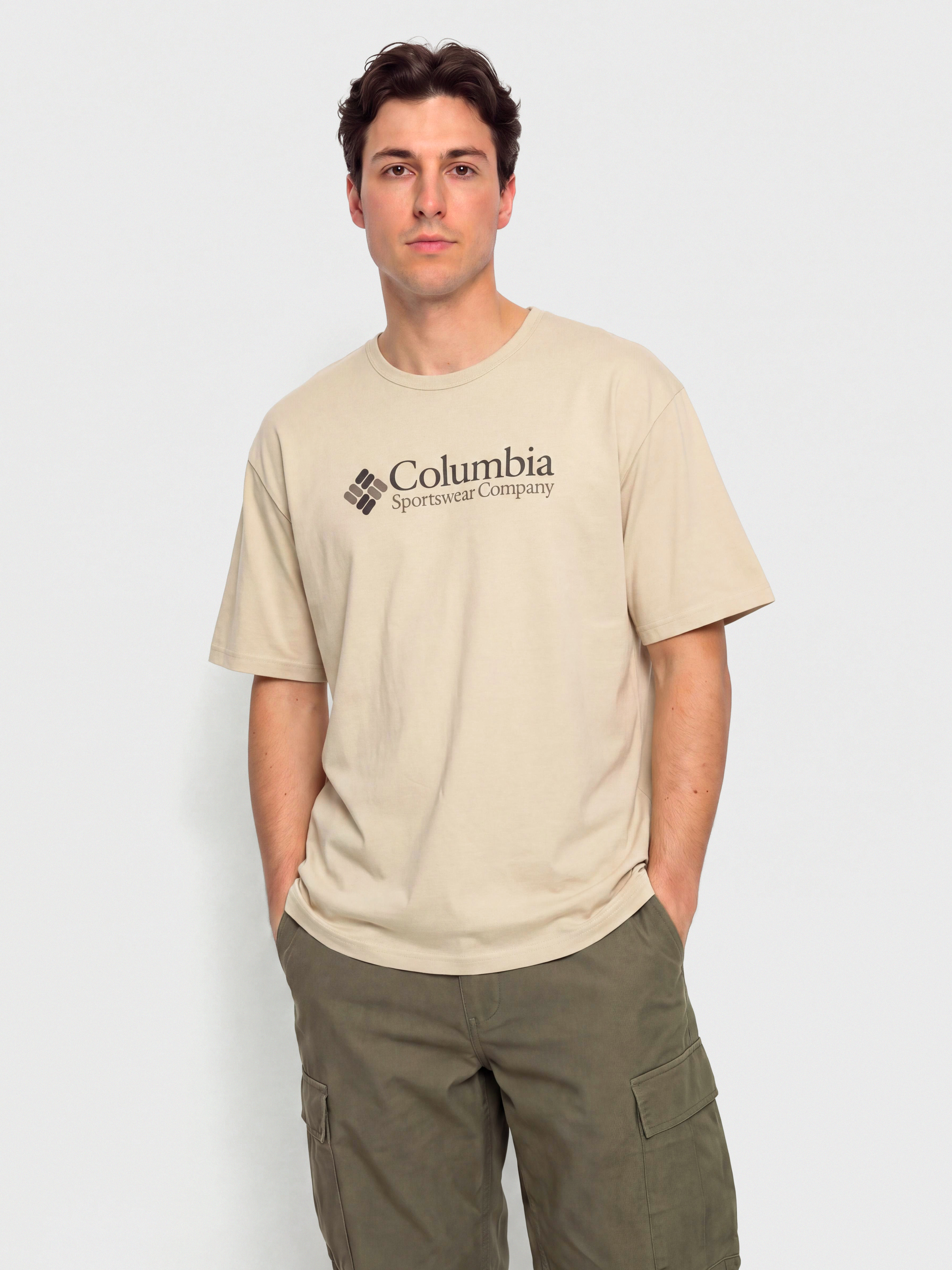 Columbia CSC Heavyweight Logo Póló (dark stone/csc)
