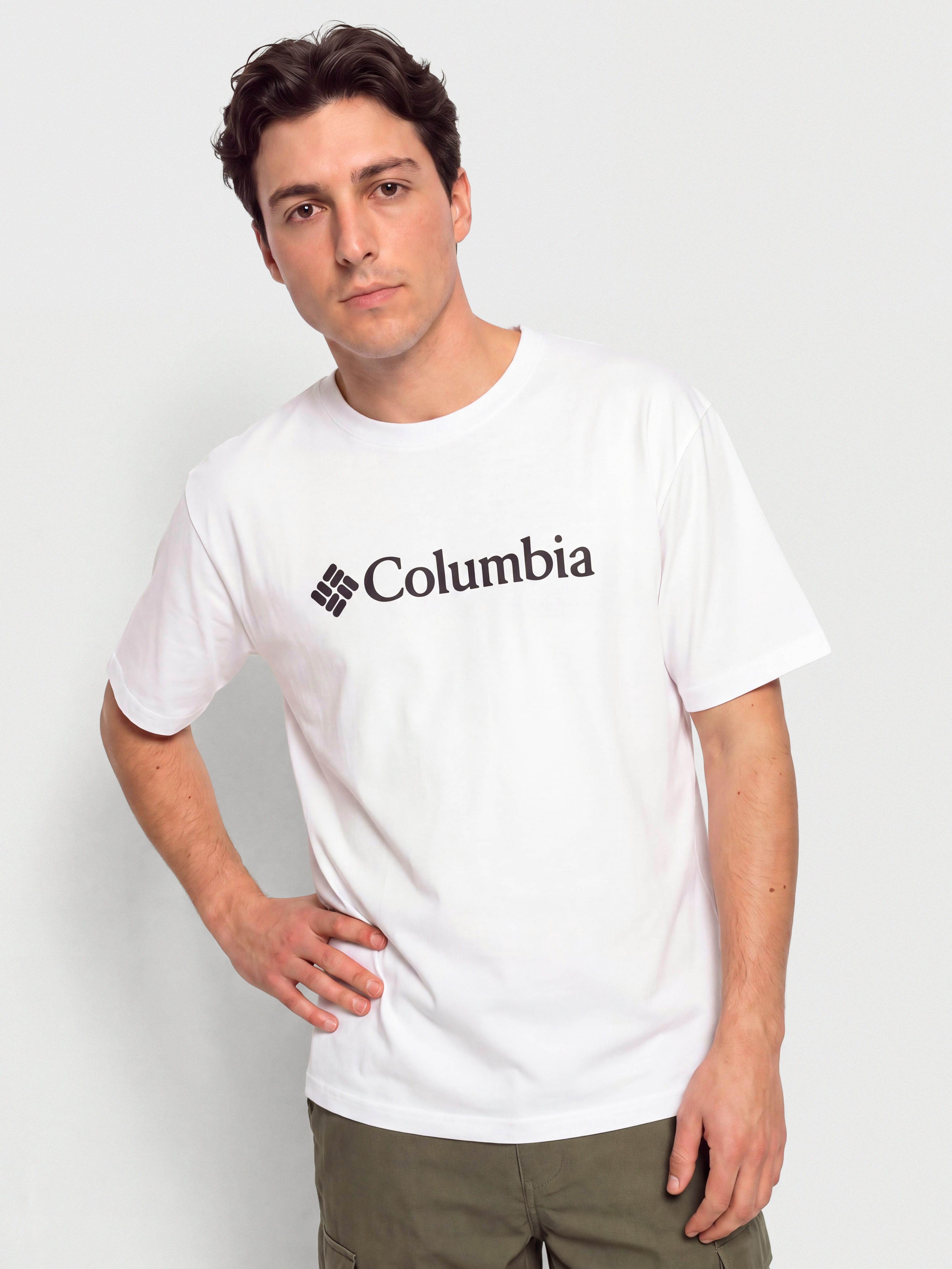 Columbia CSC Basic Logo Póló (white/gem columbia)