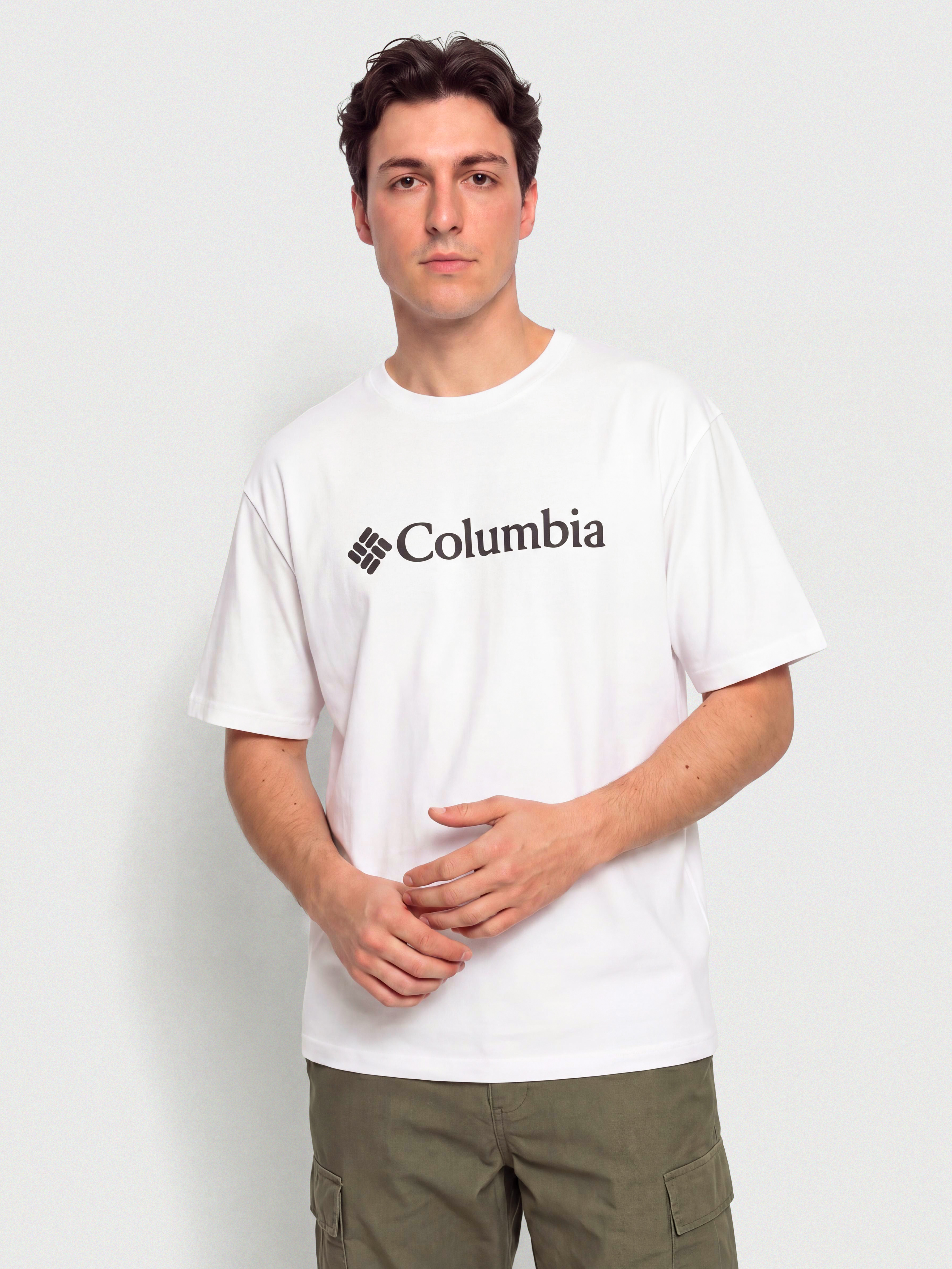 Columbia CSC Basic Logo Póló (white/gem columbia)