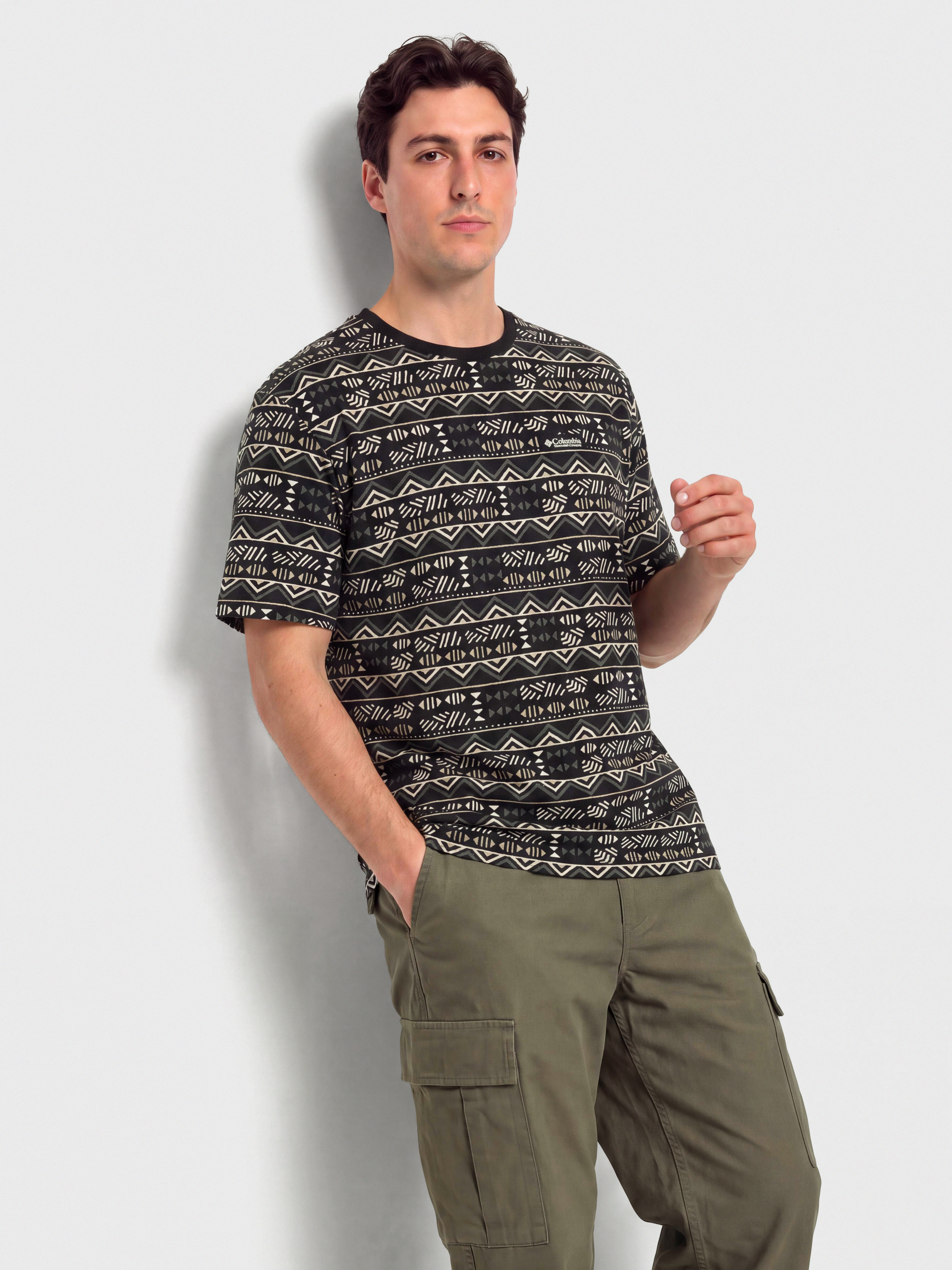 Columbia CSC Heavyweight Printed Pu00f3lu00f3 (black/horizons)