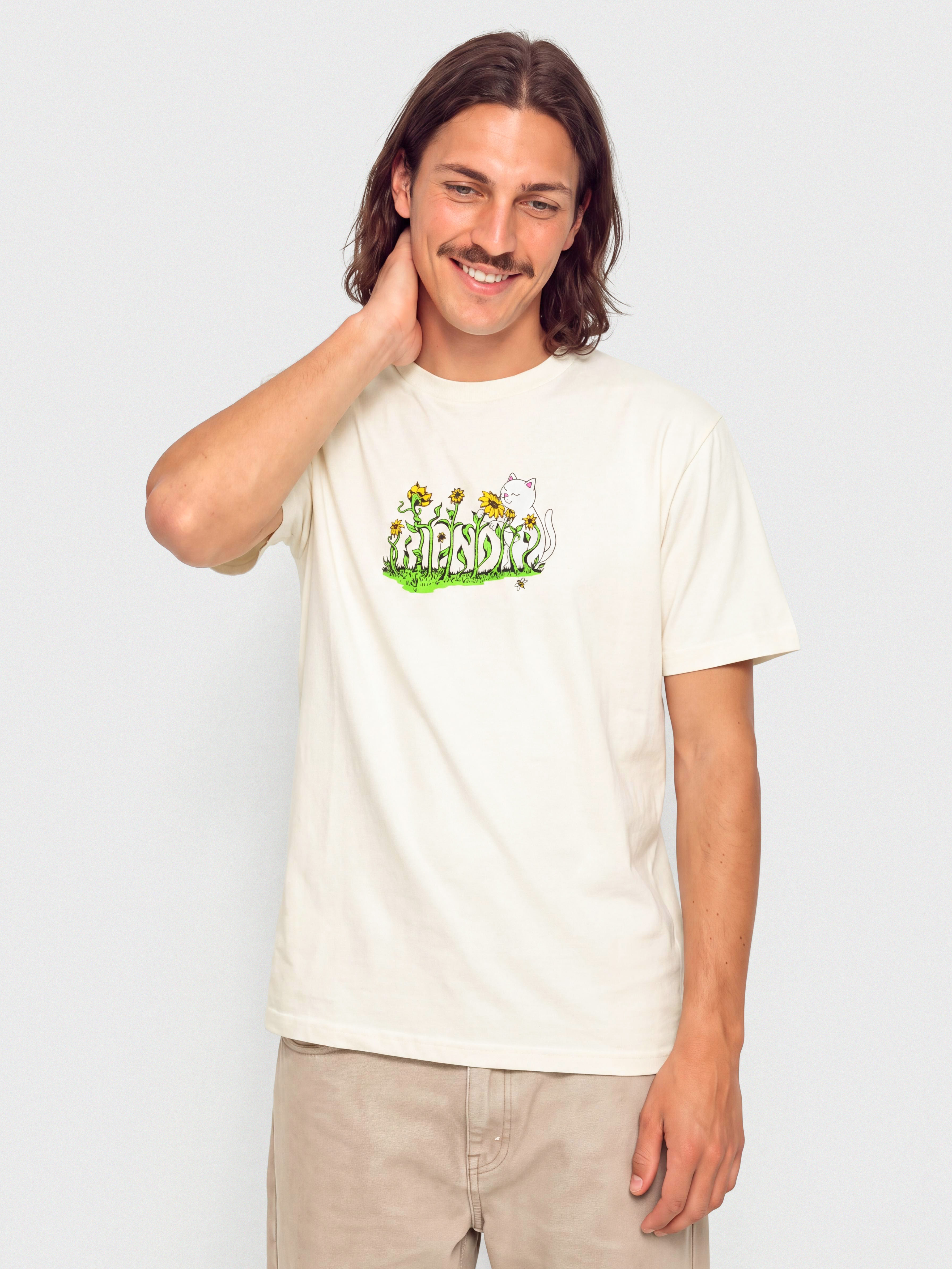 RipNDip Flower Boy Póló (bone)
