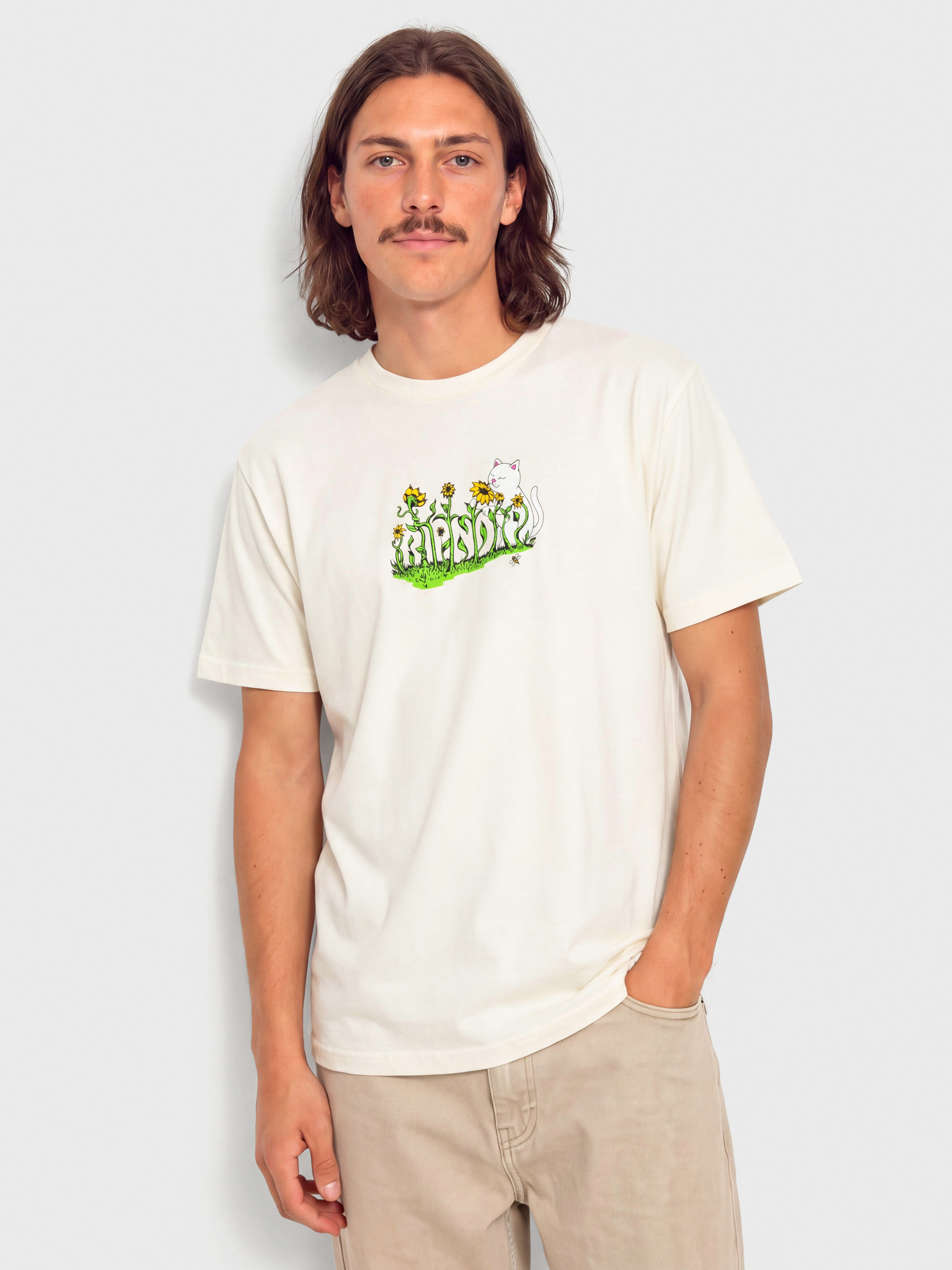 RipNDip Flower Boy Póló (bone)