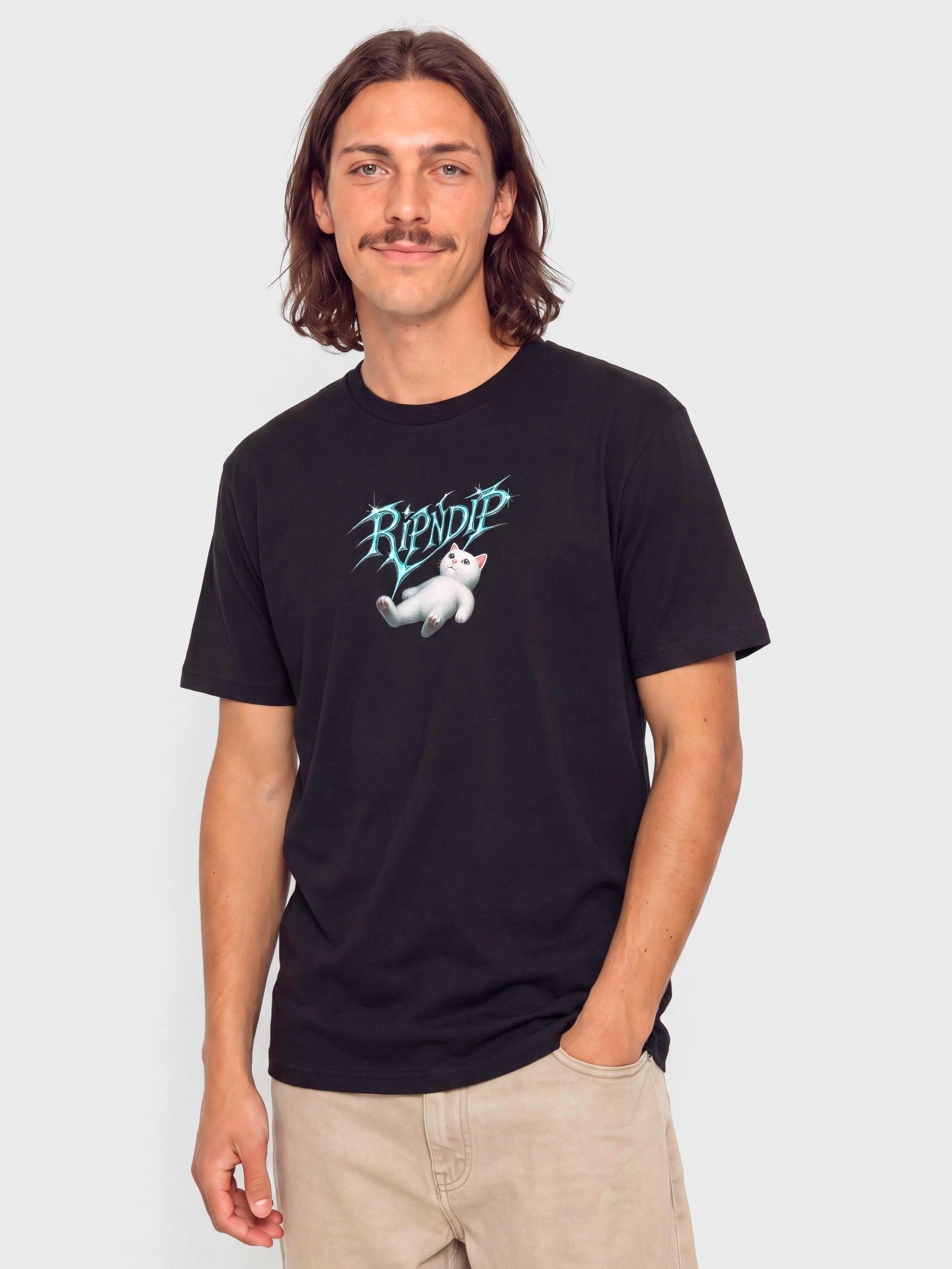 RipNDip Space Vision Póló (black wash)