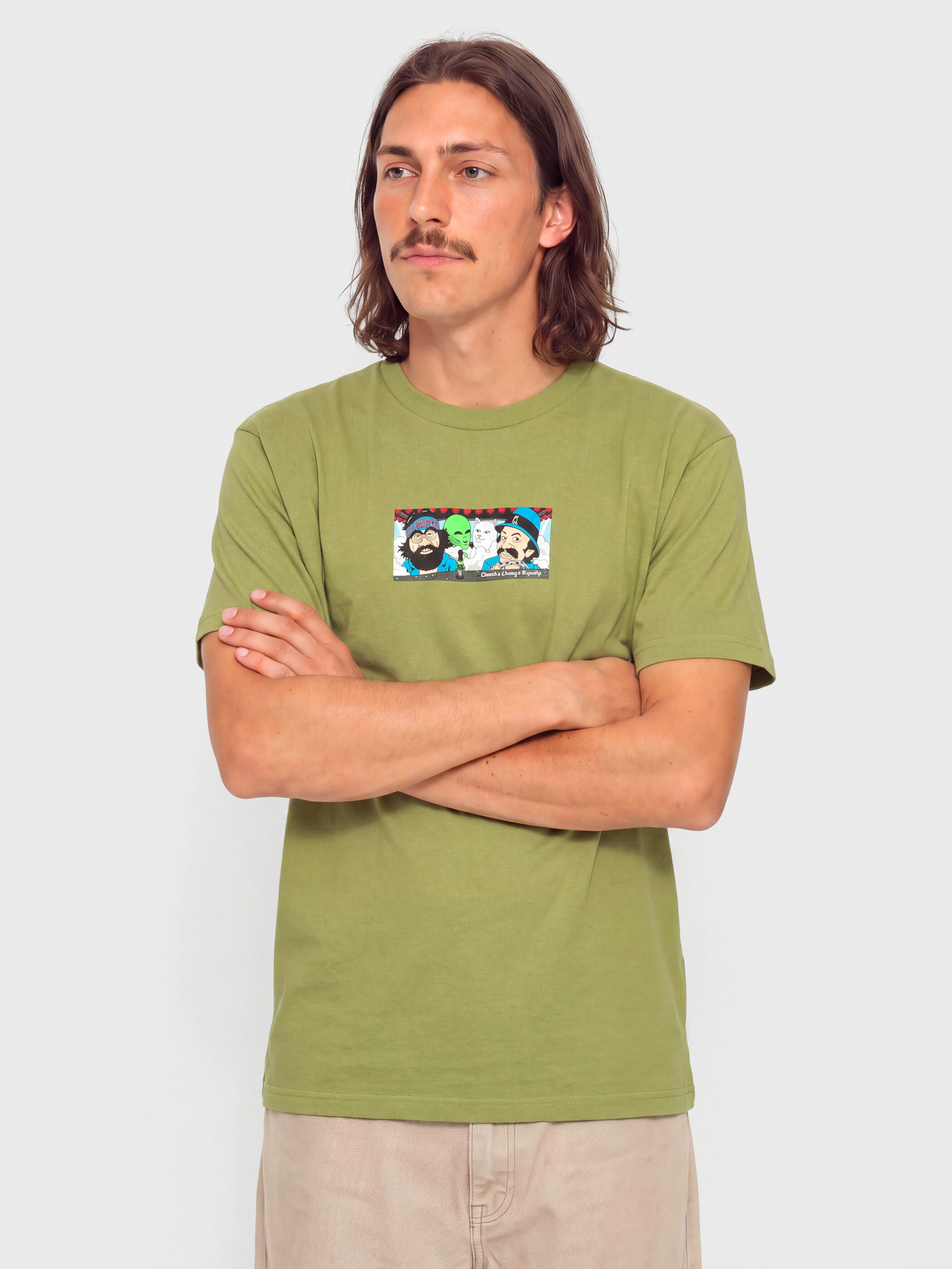 RipNDip Riders Póló (light forest)