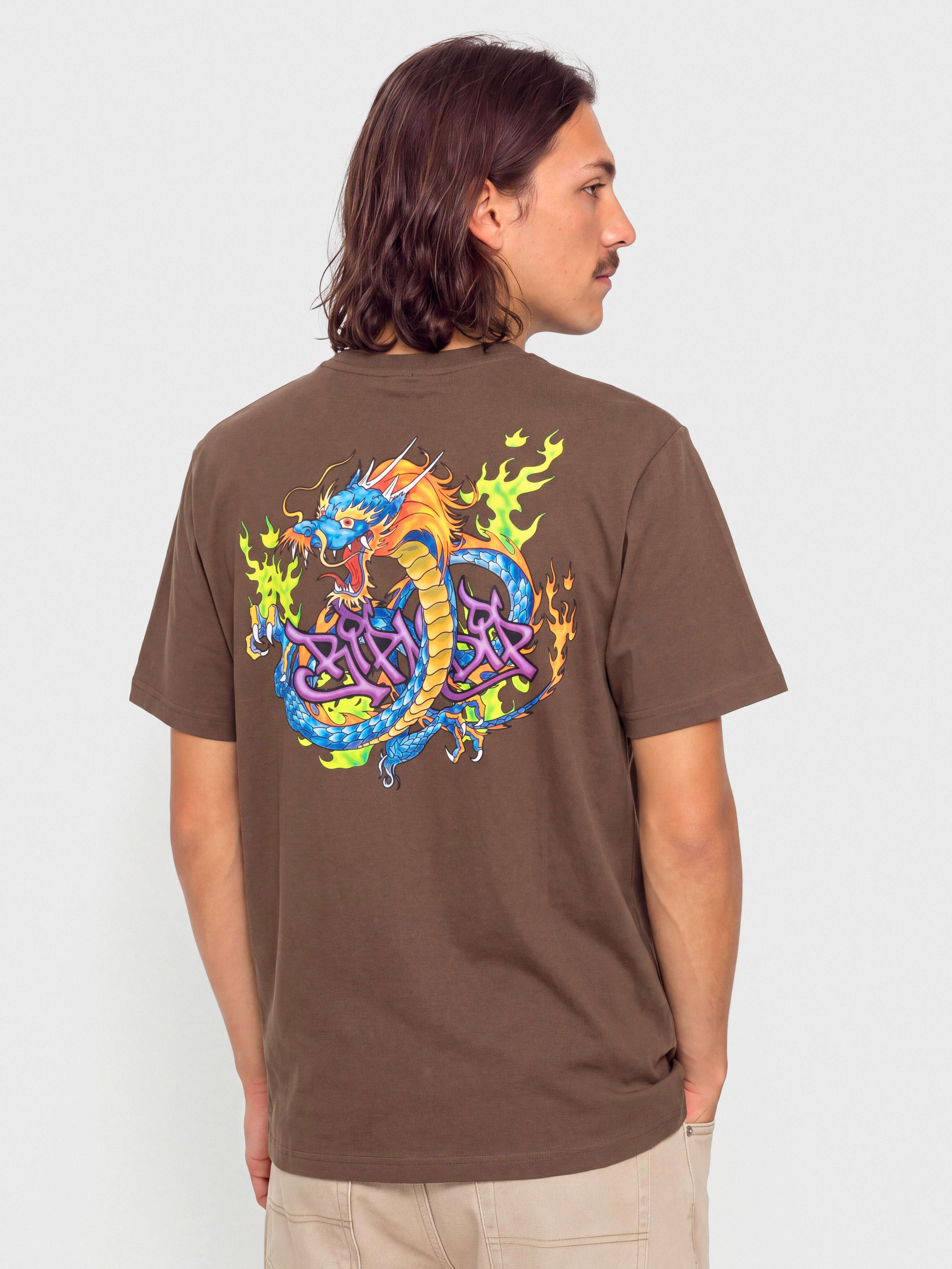 RipNDip Dragonology Póló (dark brown)