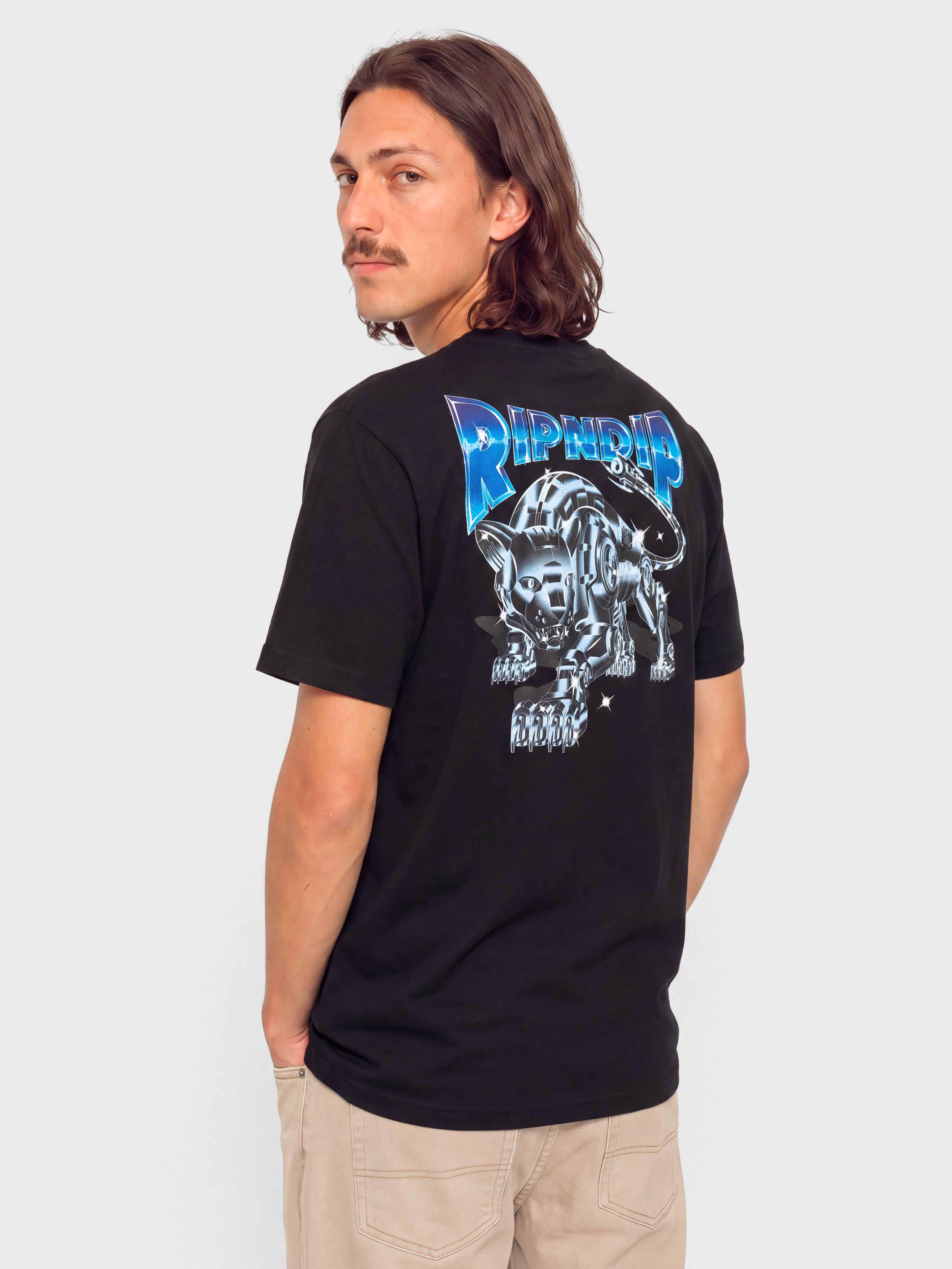 Póló RipNDip Cyborg (black wash)