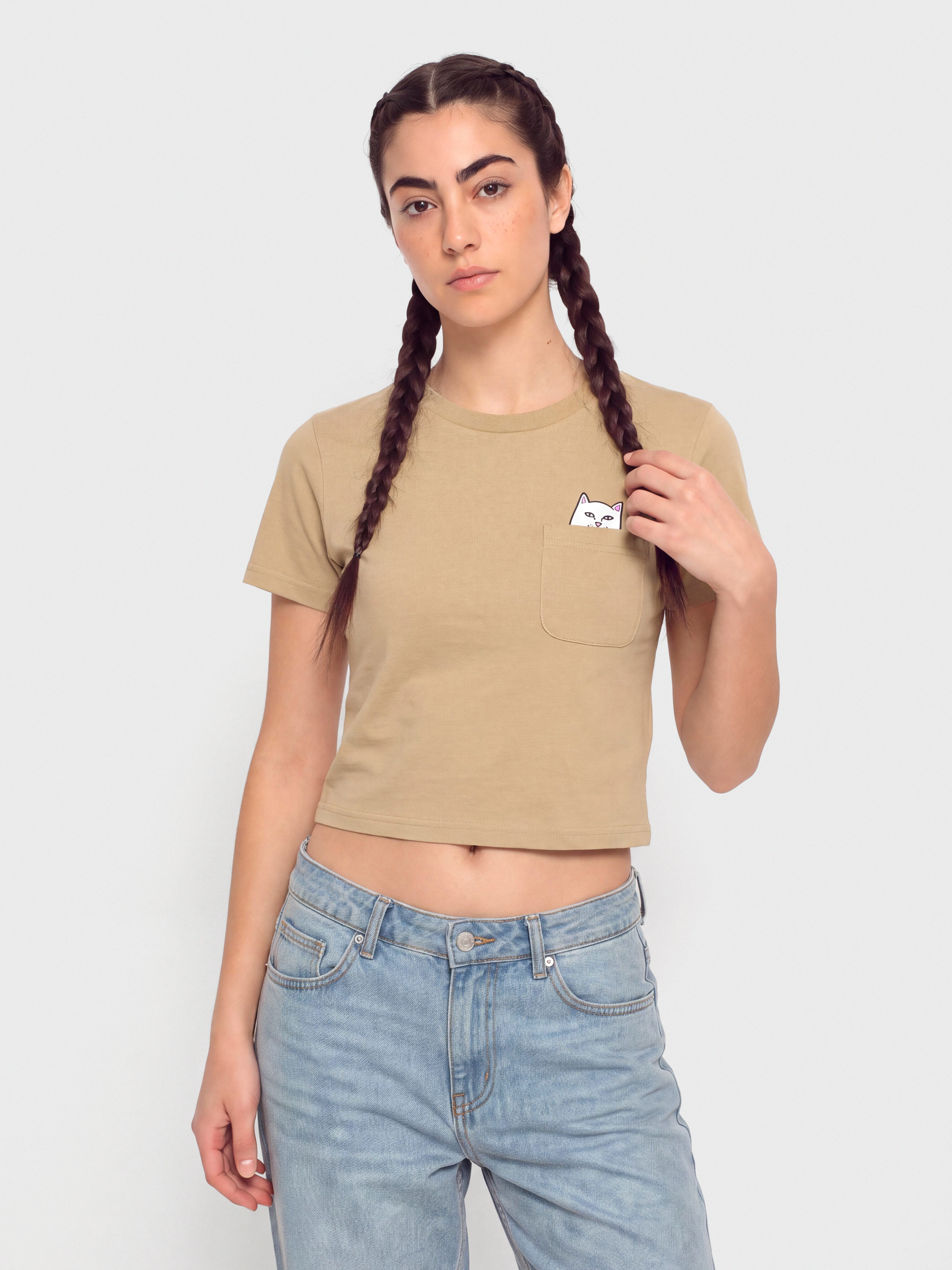 RipNDip Lord Nermal Cropped Pocket Póló