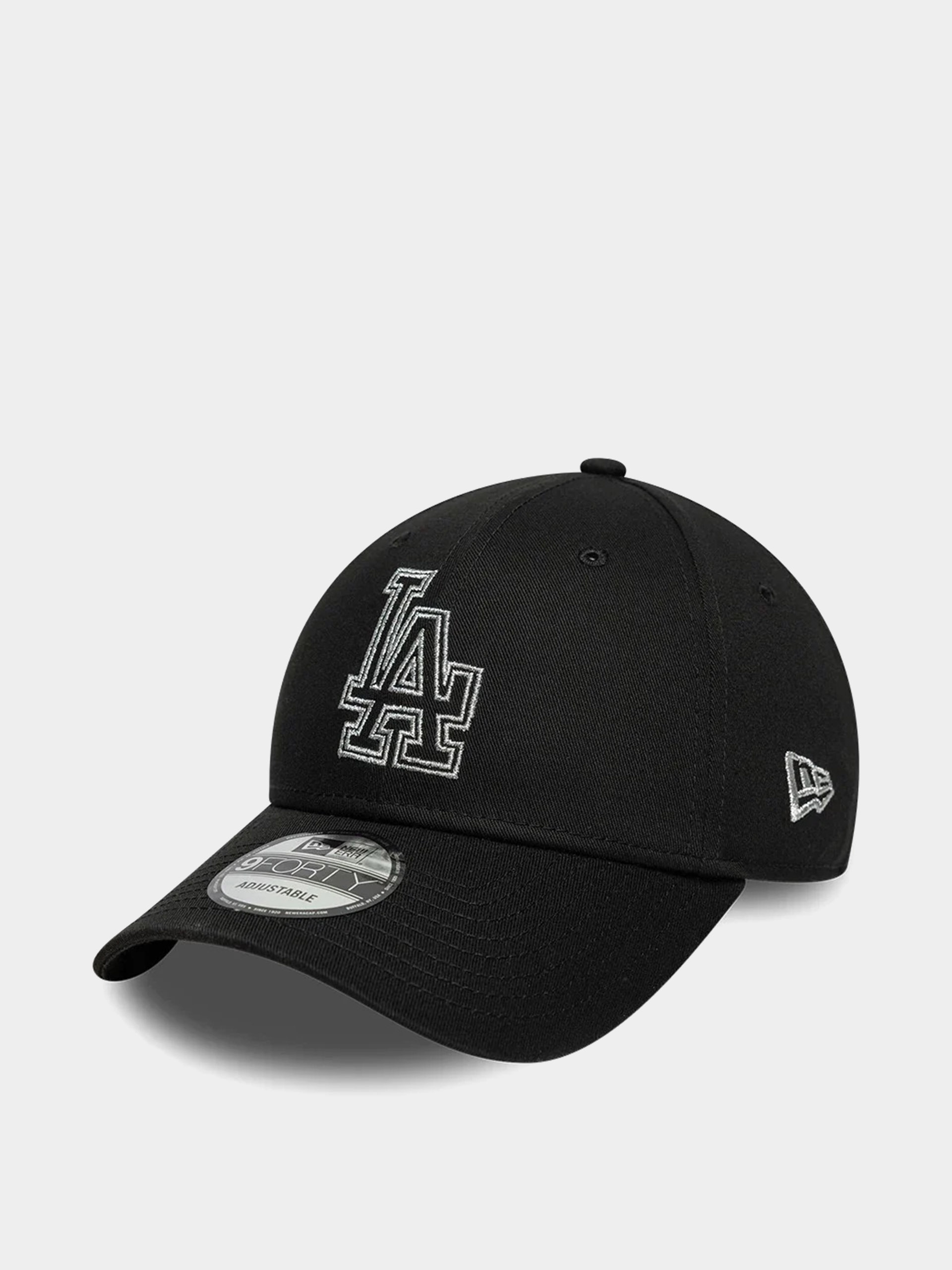 Baseball sapka New Era Metallic Outline 9Forty Los Angeles Dodgers (black)