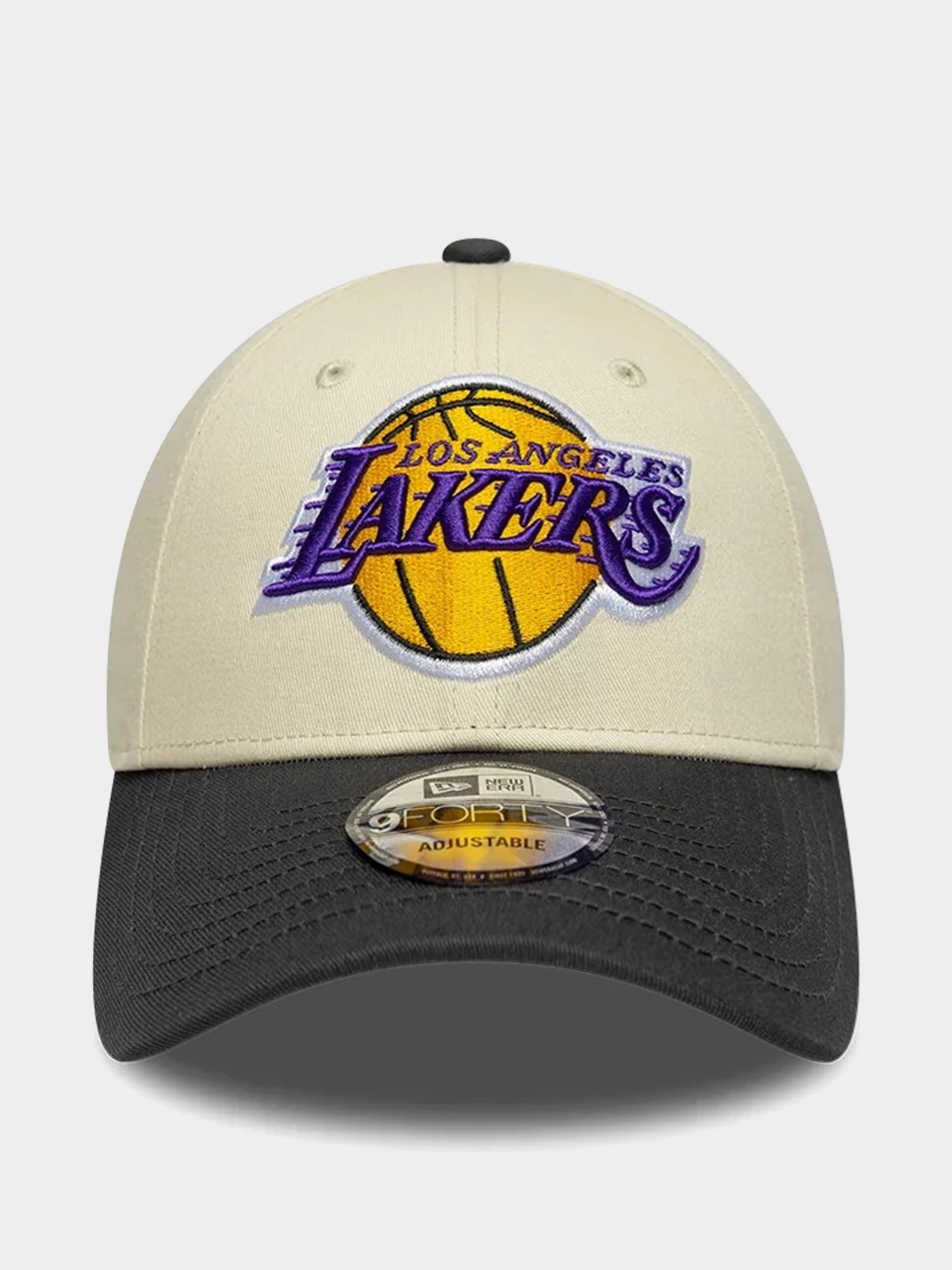 Baseball sapka New Era Nba Colourblock 9Forty Los Angeles Lakers (light cream/grey)