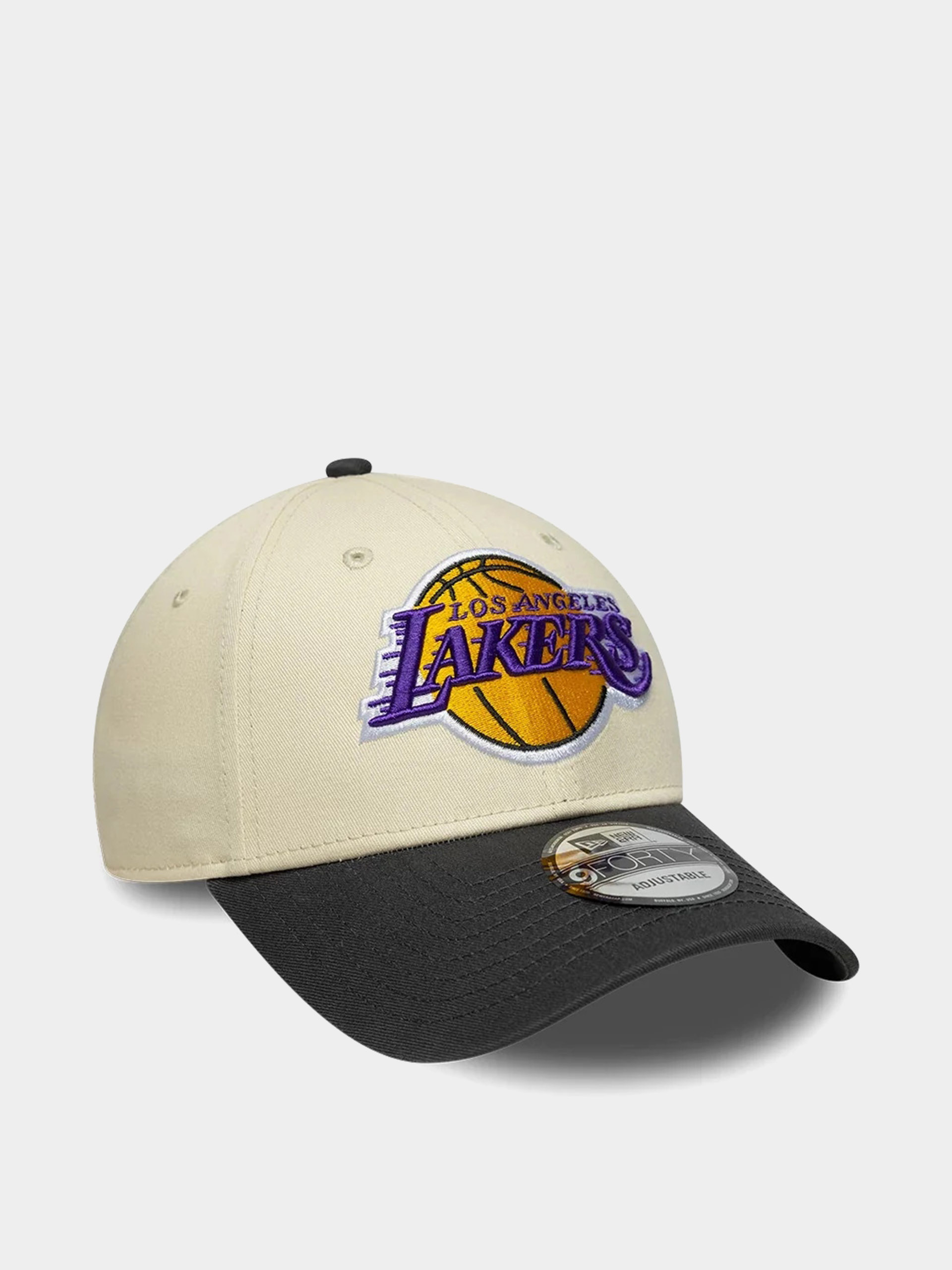 Baseball sapka New Era Nba Colourblock 9Forty Los Angeles Lakers (light cream/grey)