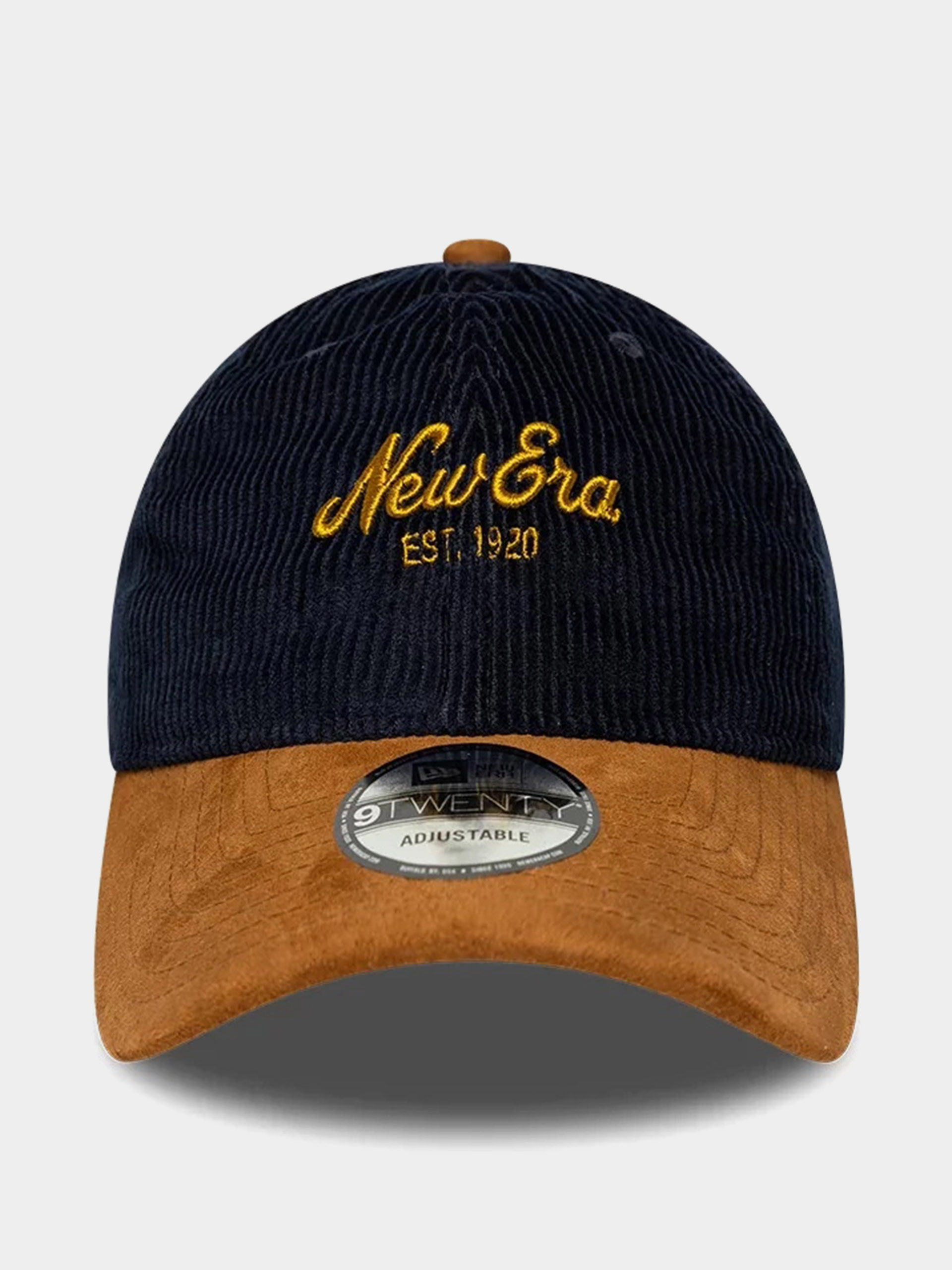 Baseball sapka New Era Cord Mix 9Twenty (navy/brown)