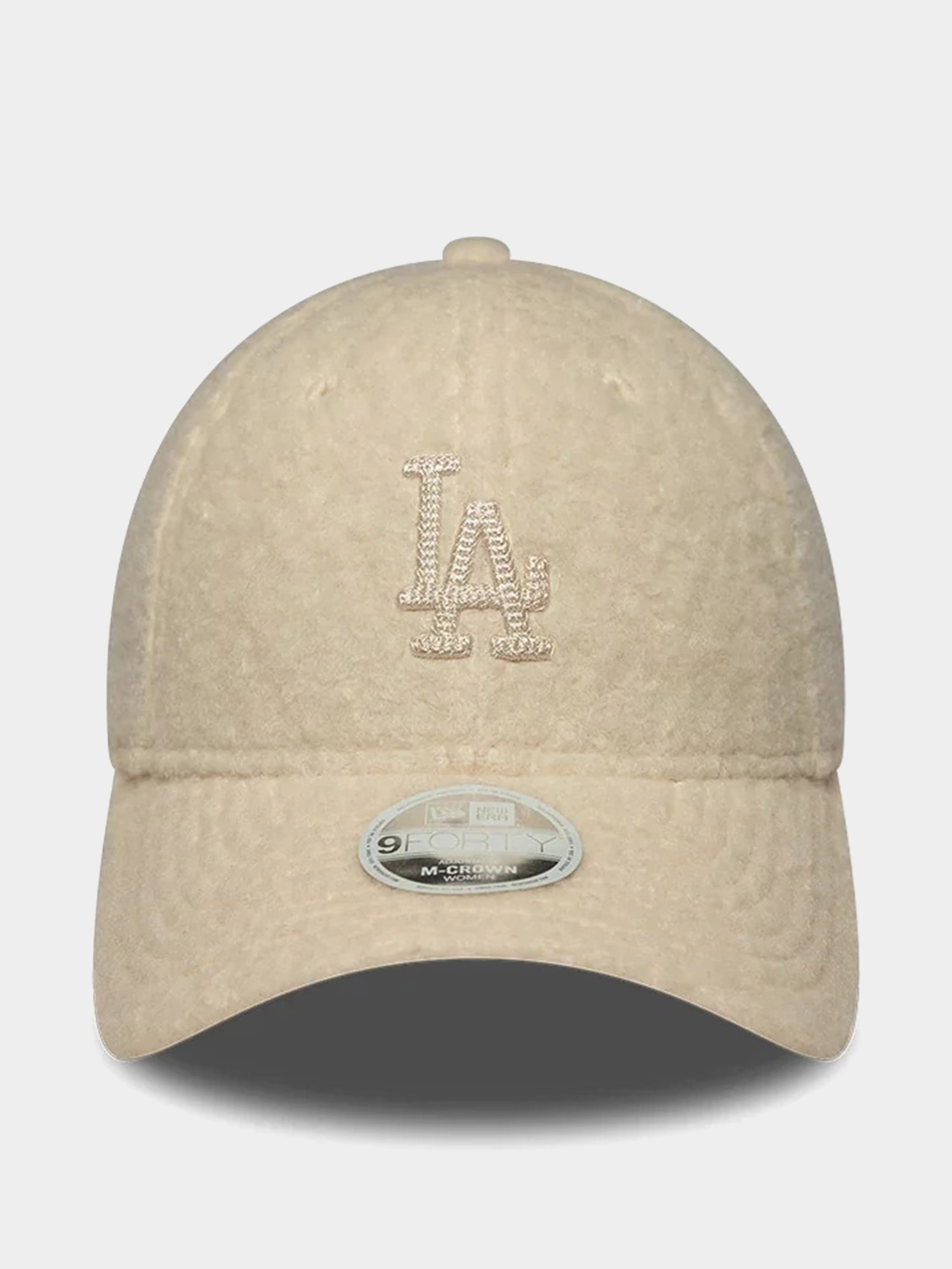 Baseball sapka New Era Winter Borg 9Forty Mc Los Angeles Dodgers Wmn (light cream)